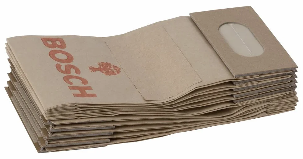 BOSCH Bolsa papel lijadora y fresadora 10 uds