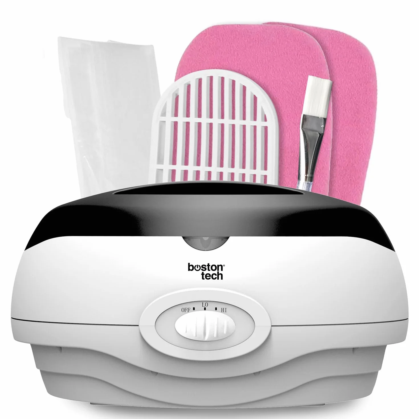 Boston Tech® Bagno di paraffina per mani e piedi -Apparecchio di paraffina per alleviare dolori muscolari e osteoartrite - Capacità 3 litri Include accessori premium per uso personale e professionale