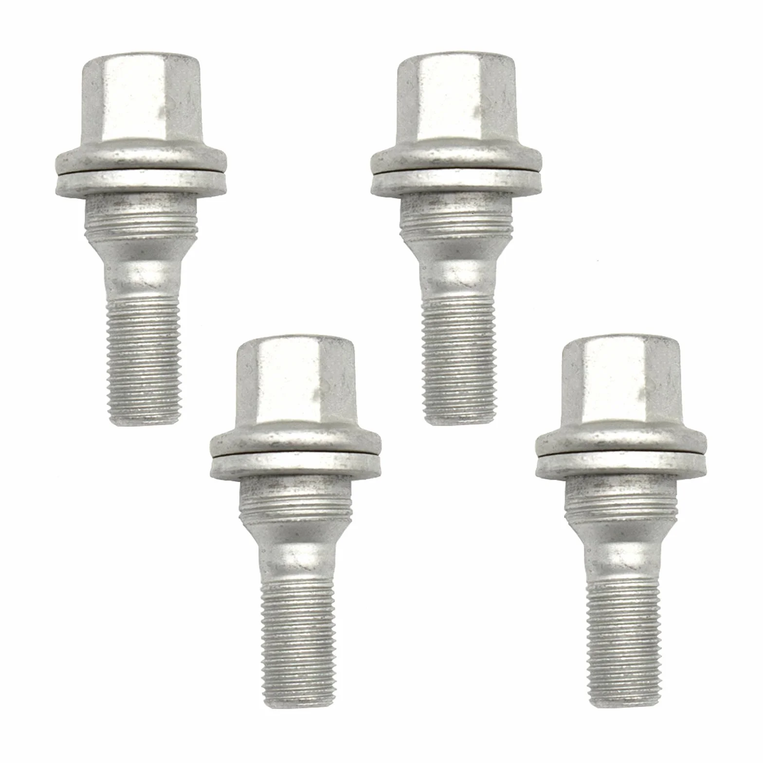 Bulloni per ruota M12 x 1,25 mm adatti per Peugeot 206 207 208 308 407 1007 2008 3008 5008 Citroen C2 C3 C4 C5 JUMPO acciaio al carbonio