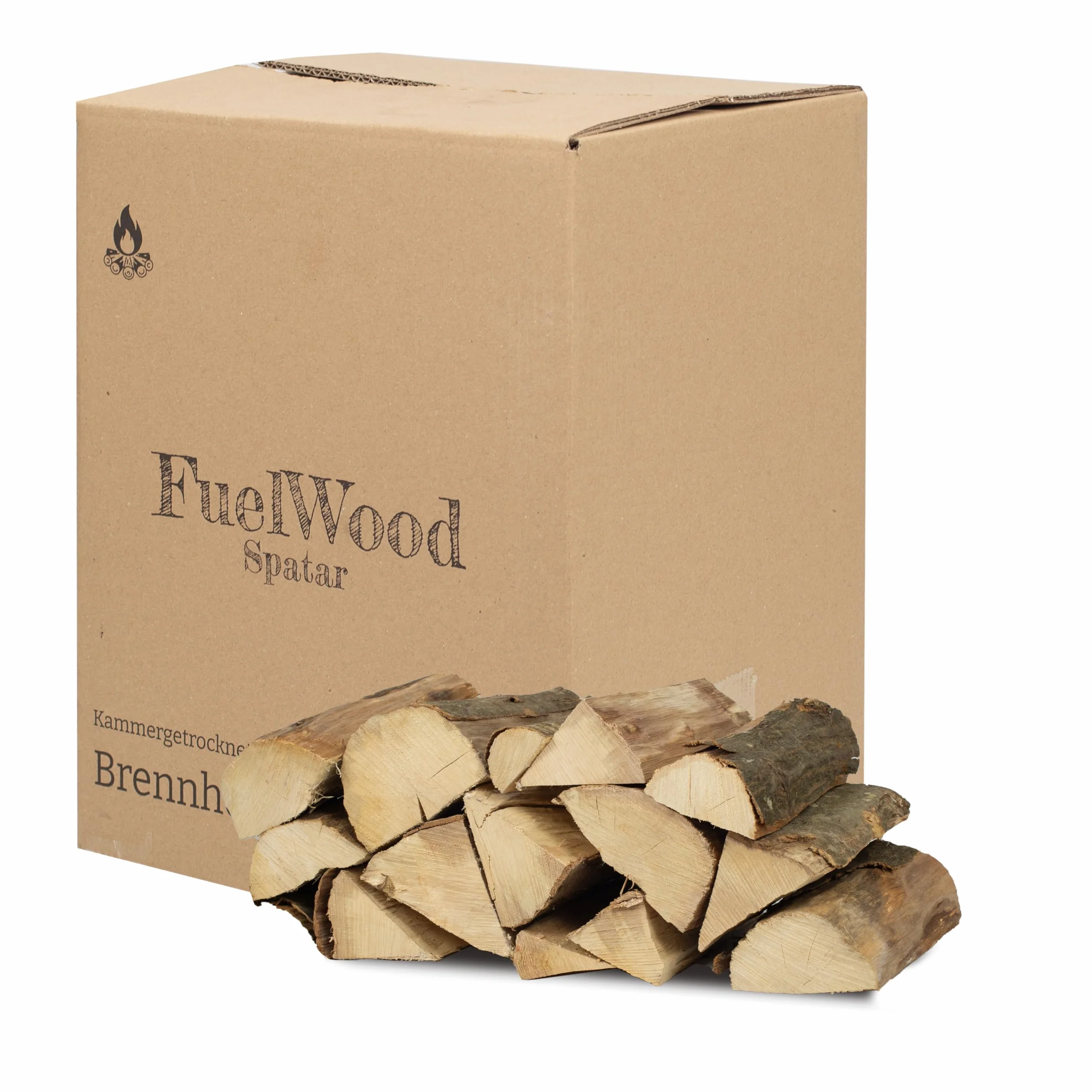 Legna da ardere di carpino 25 L essiccata al forno 25 cm umidità sotto 15% per forno camino barbecue