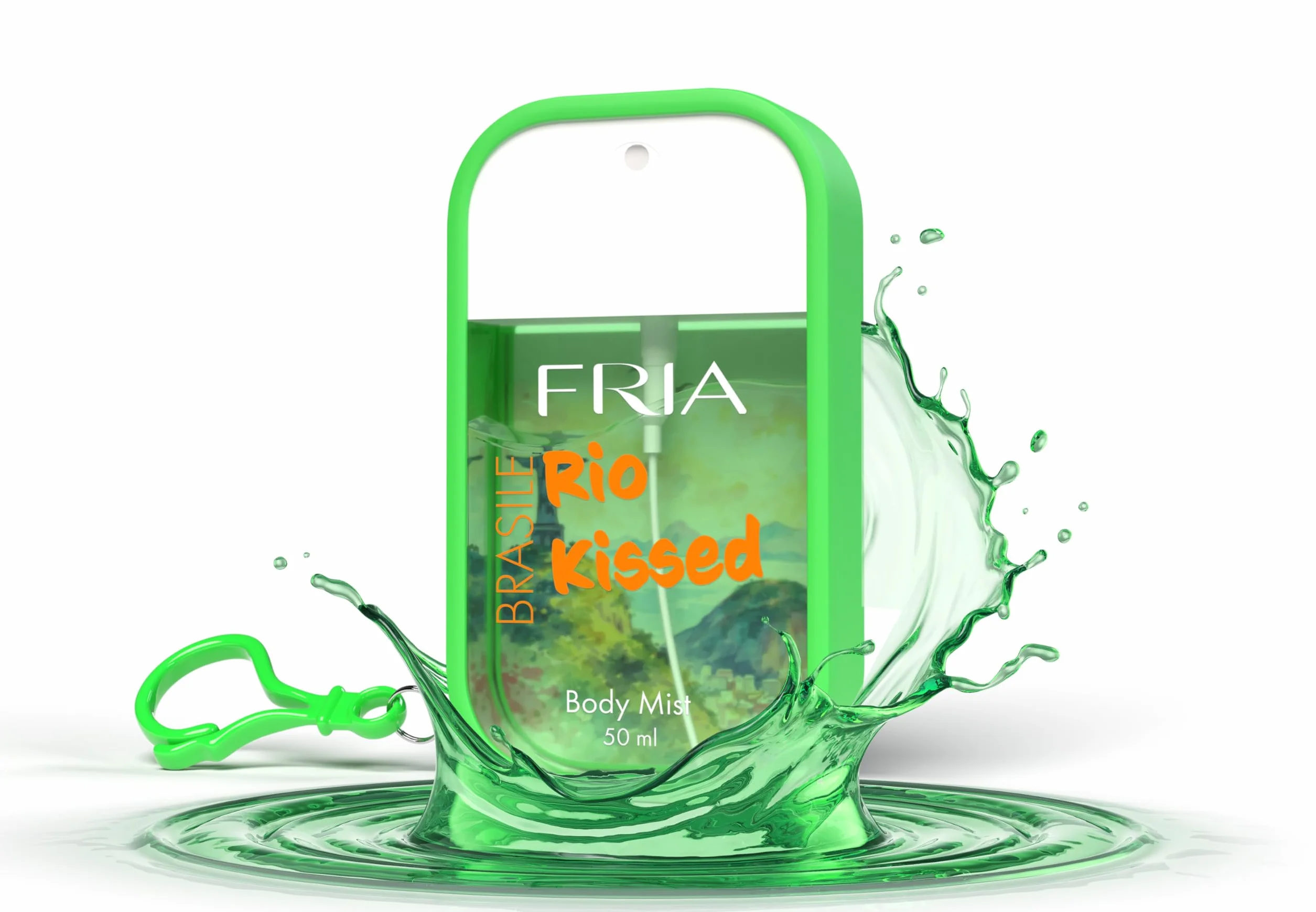 Fria Body Mist, Acqua Profumata Uomo e Donna, Fragranza Rio Kissed con Bergamotto, Ciliegia e Vaniglia, Spray Corpo, 50 ml