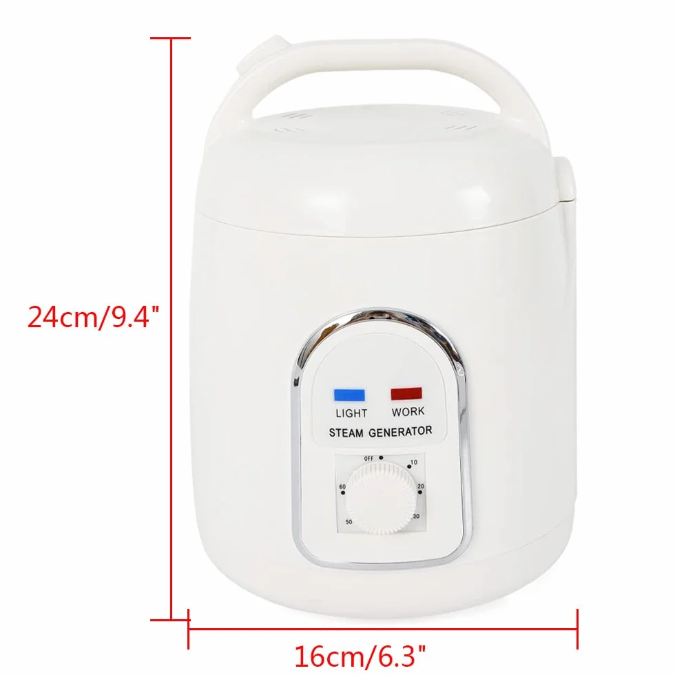Generatore di vapore per sauna portatile 1,5 l con timer 60 minuti