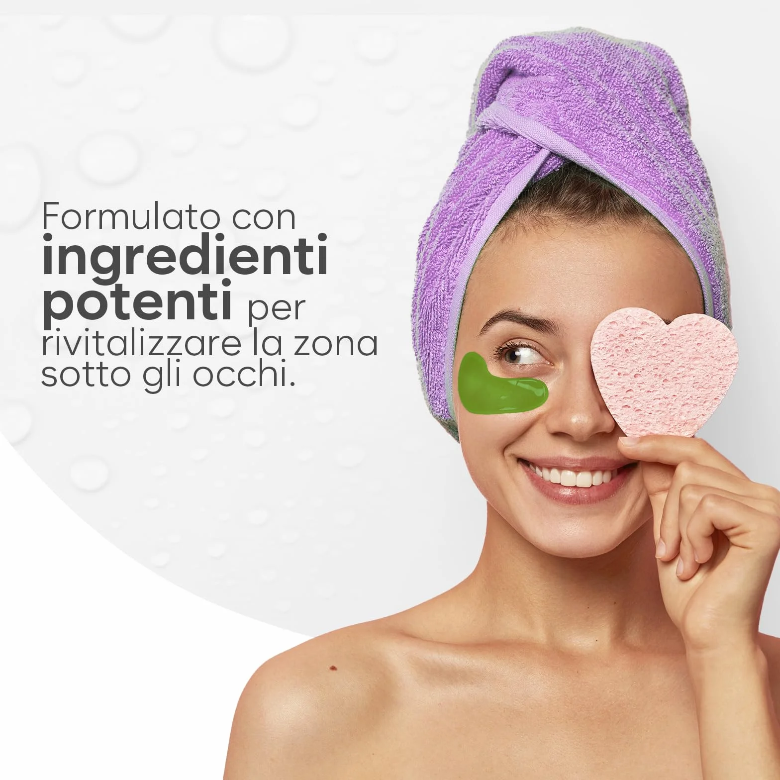 BLOOMORA Patch Occhi (30 paia, Mix Varietà), Maschera Occhi per Un'idratazione Profonda, Patch Occhiaie e Borse, Eye Mask per l'idratazione
