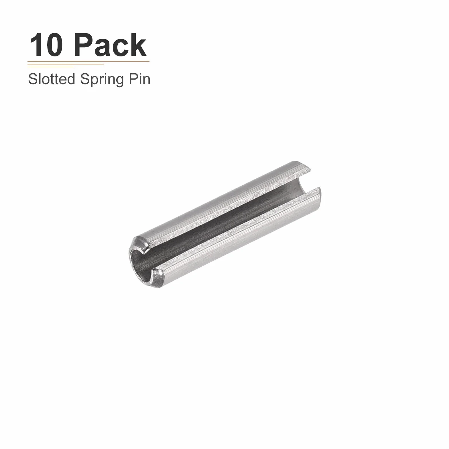 Asolato Molla Perno 304 Inossidabile Acciaio M5 x 25mm 10pz Argento