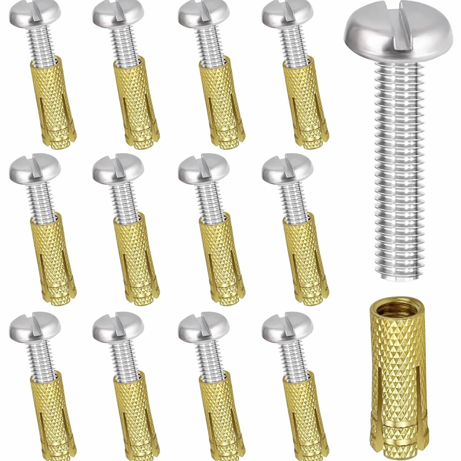 Viti di ancoraggio piscina in acciaio inox M8 x 40 304
