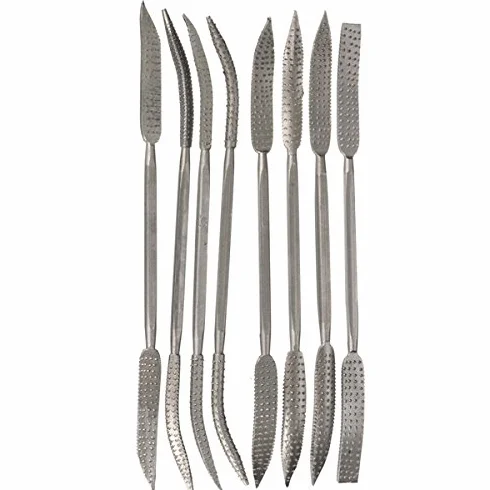 EsportsMJJ 8Pcs 190Mm Raspa File Legno Doppia Finito Grossolana