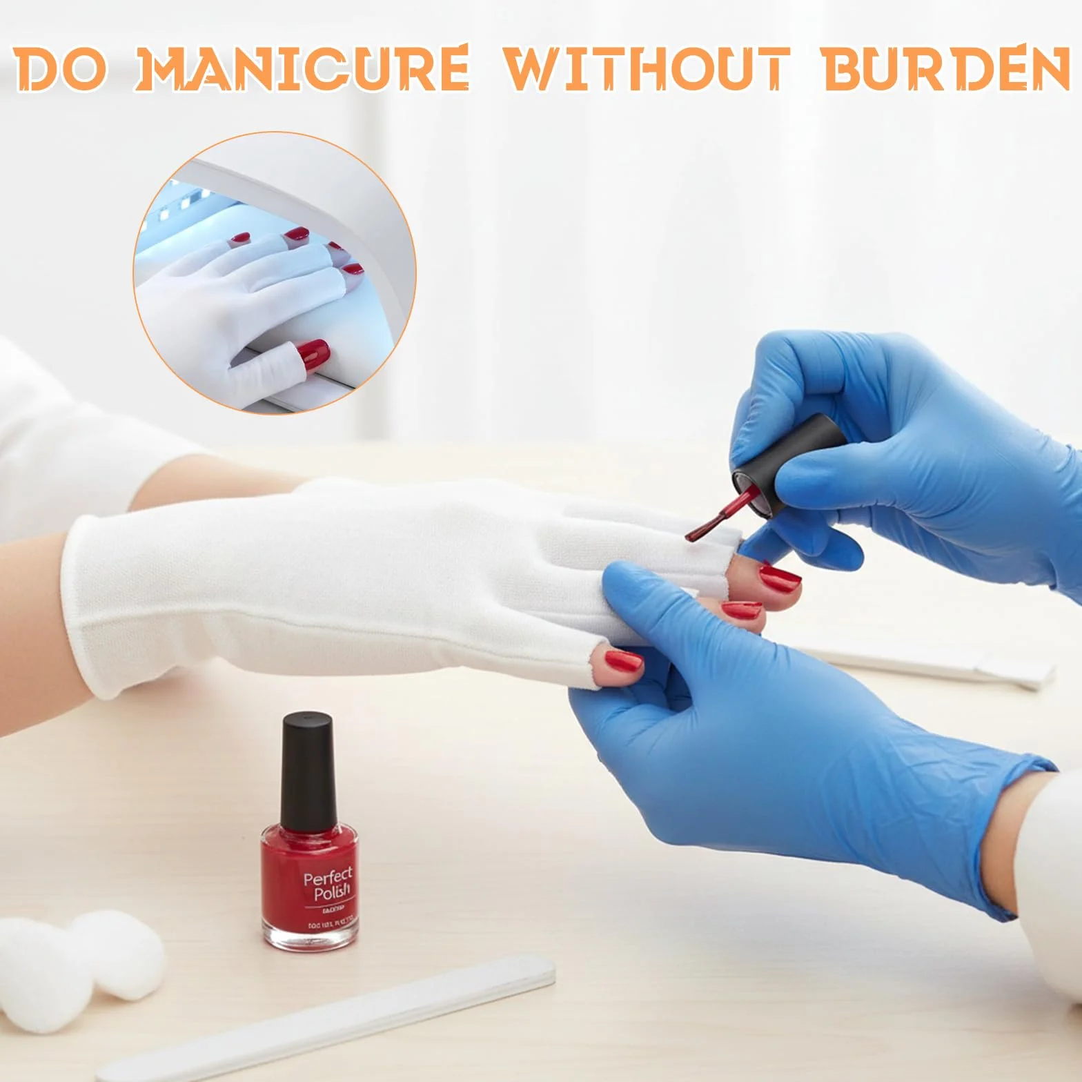 15 paia di guanti in cotone dermatologico bianco Eczema,Il suo design senza dita lo rende per la cura della bellezza,spa per le mani e trattamenti con eczema,neurodermatite