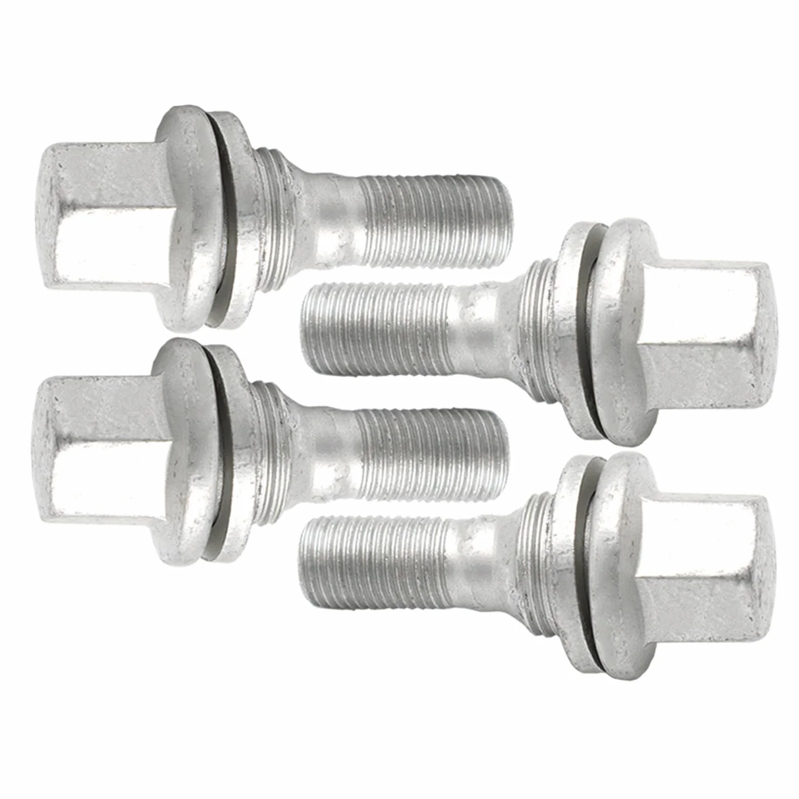 Bulloni per ruota M12 x 1,25 mm adatti per Peugeot 206 207 208 308 407 1007 2008 3008 5008 Citroen C2 C3 C4 C5 JUMPO acciaio al carbonio