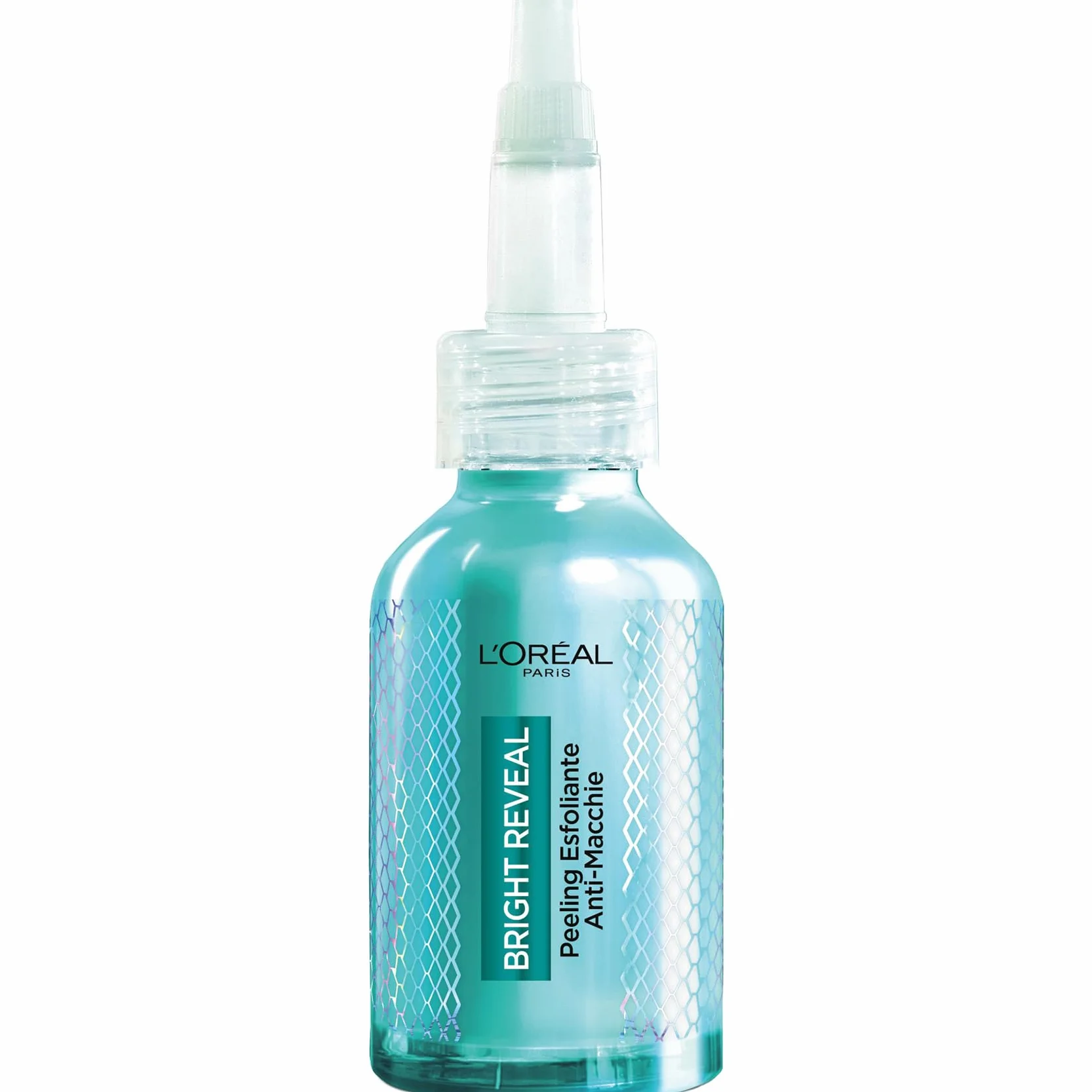 L’Oréal Paris Peeling Esfoliante, Per Tutti i Tipi di Pelle, Incarnato Levigato e Uniforme, Con Niacinamine e 25% AHA + BHA + PHA, Bright Reveal, 25 ml