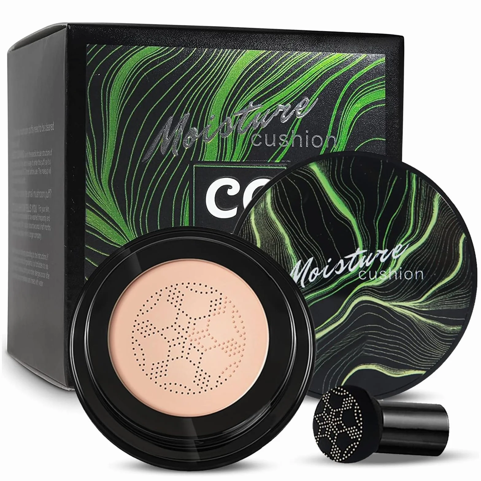Fondotinta CC Cream con Fungo Testa D'aria base idratante per il trucco BB Cream di lunga durata correttore idratante leggero e levigante Correttore naturale facile da applicare Nature