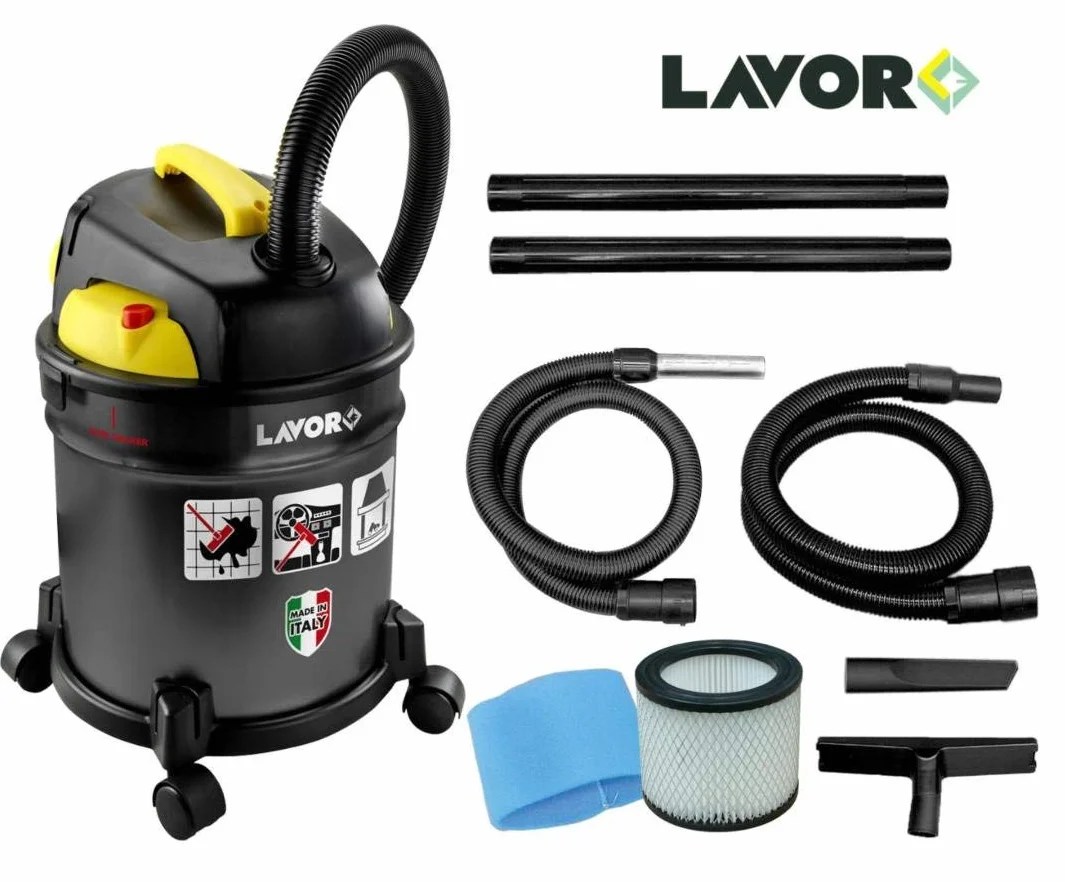 Lavor Aspiratore Multifunzione FREDDY, Aspira polvere, liquidi, cenere e soffiante