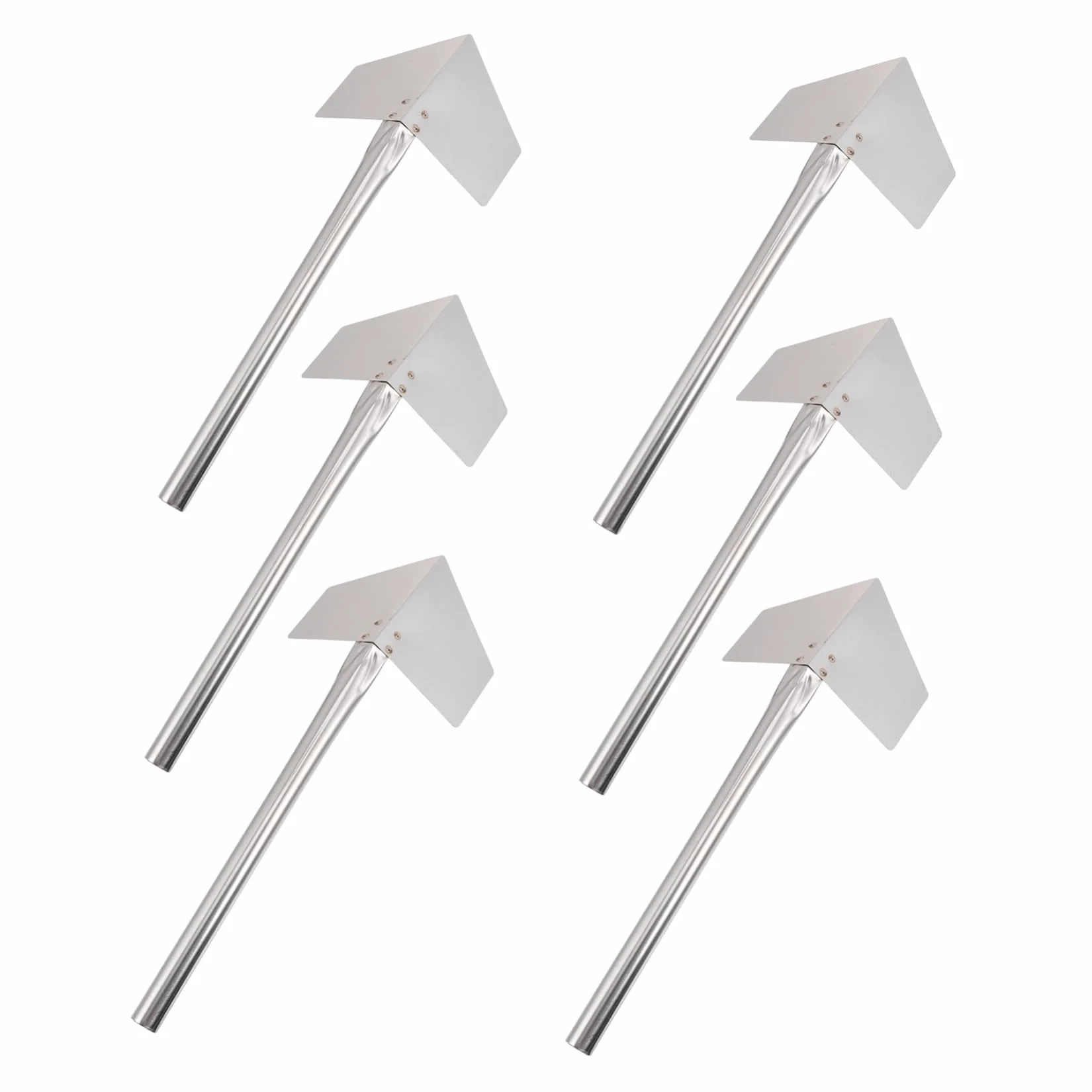 Yardenfun 6 Pezzi Strumenti Acciaio Inossidabile Per Angoli Interni Trowel Stuccatura Muri