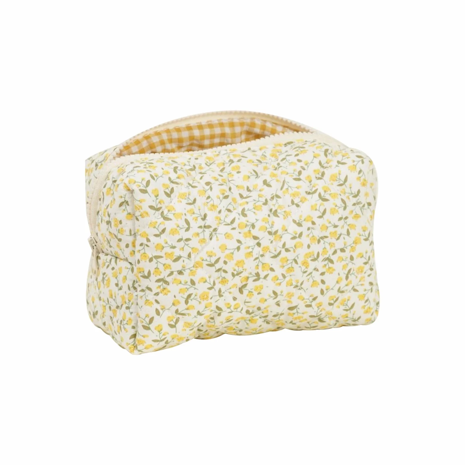 Pochette per cosmetici, adatta per donne e ragazze,, giallo.