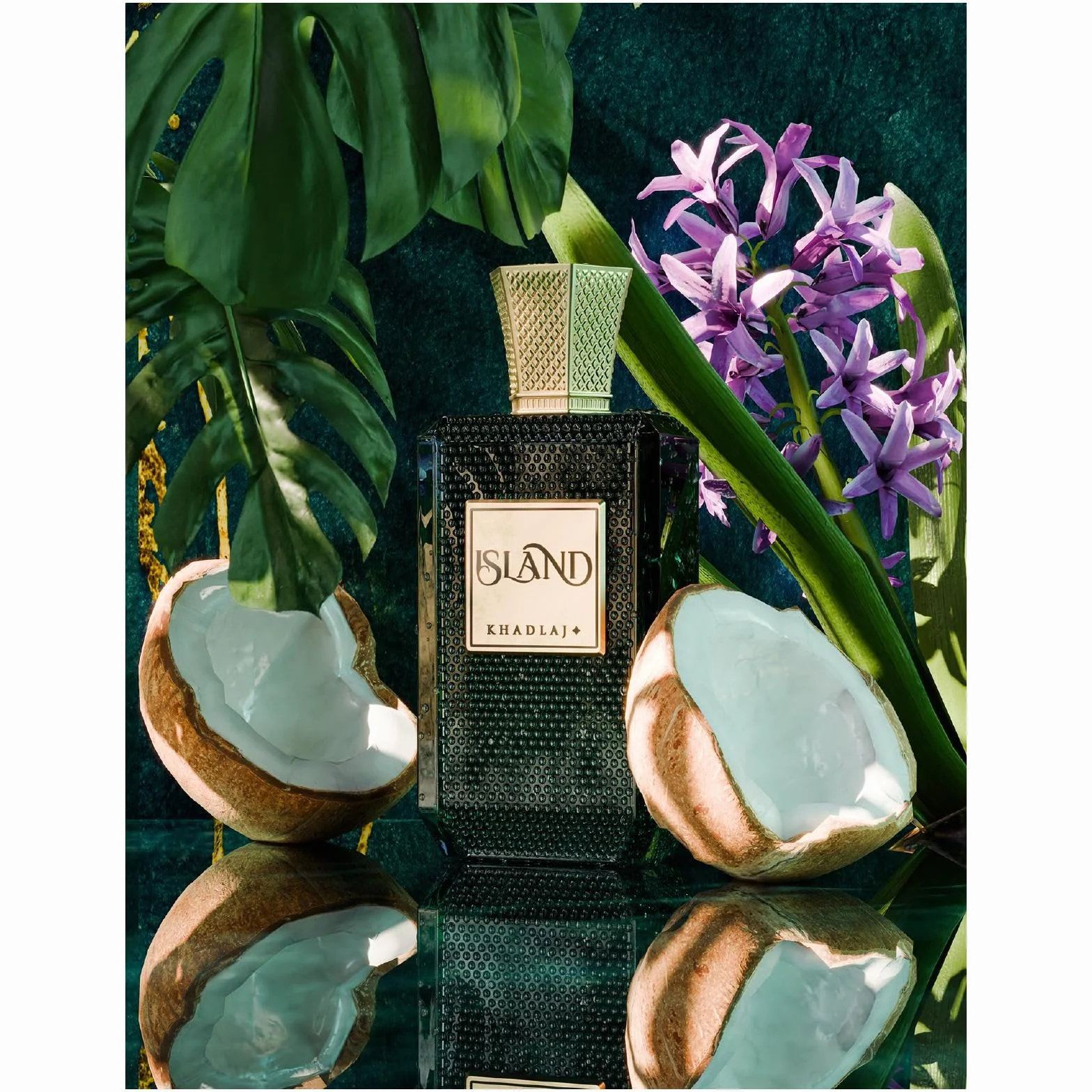 Khadlaj Island - Estratto di profumo spray per unisex, 3,4 oz