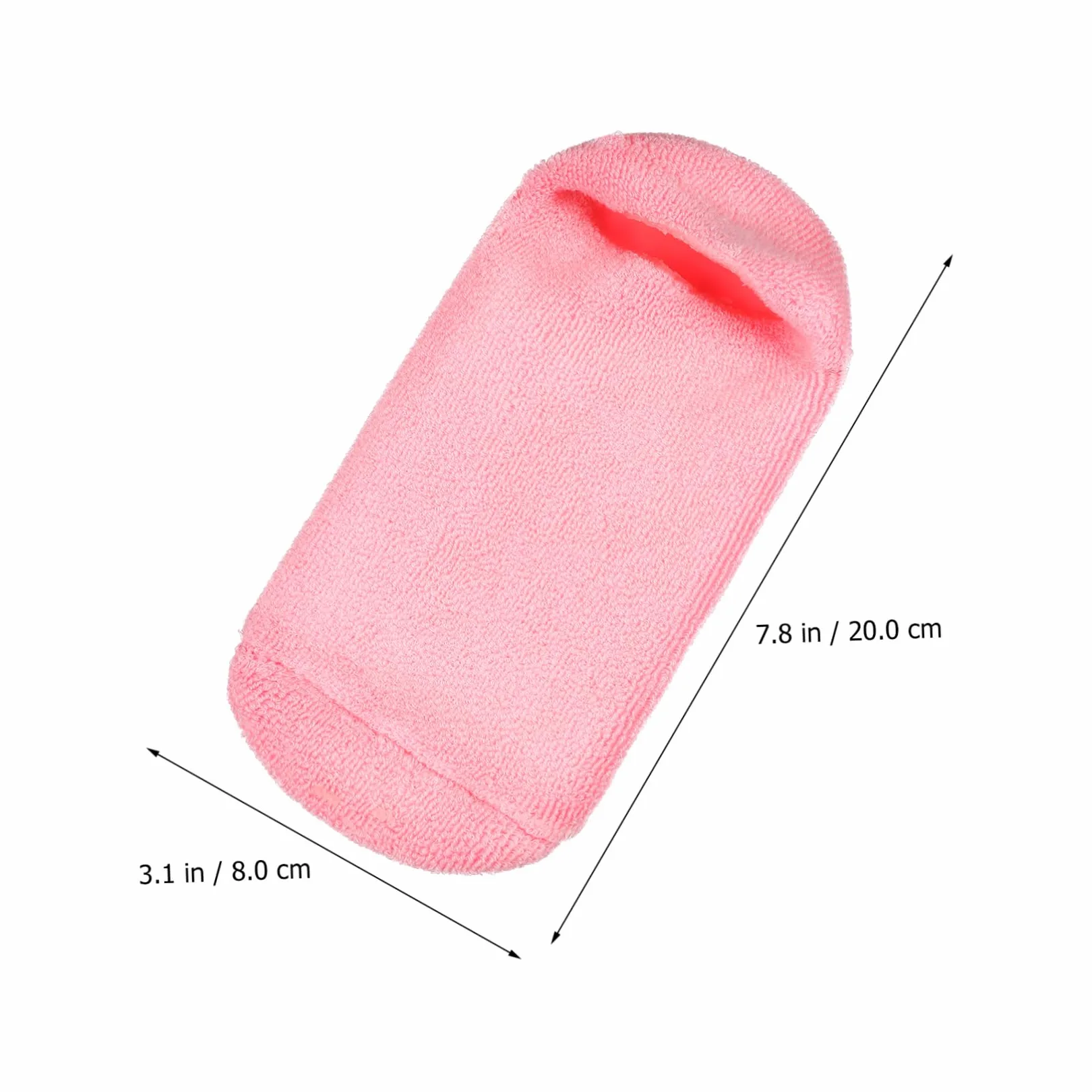 PLAFOPE Calzini Idratanti e Guanti Spa, 2 Set in Cotone Rosa, Traspiranti a Copertura Totale per Piedi e Mani Secche, Uso a Casa in Inverno