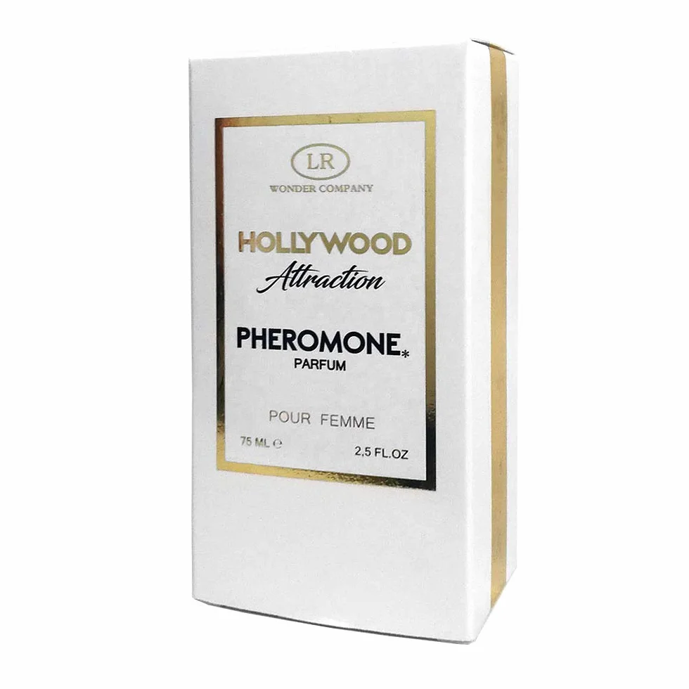 Hollywood Attraction Femme, profumo ai feromoni donna, per attrarre e sedurre (1x75ml) - Wonder Company