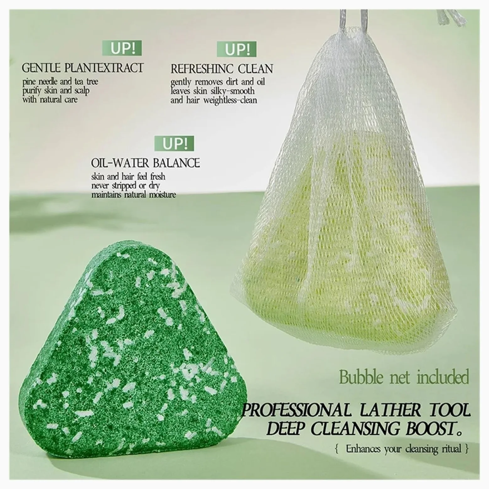sapone all’albero del tè Shampoo solido allo zenzero Tea Tree Biota Rosmarino