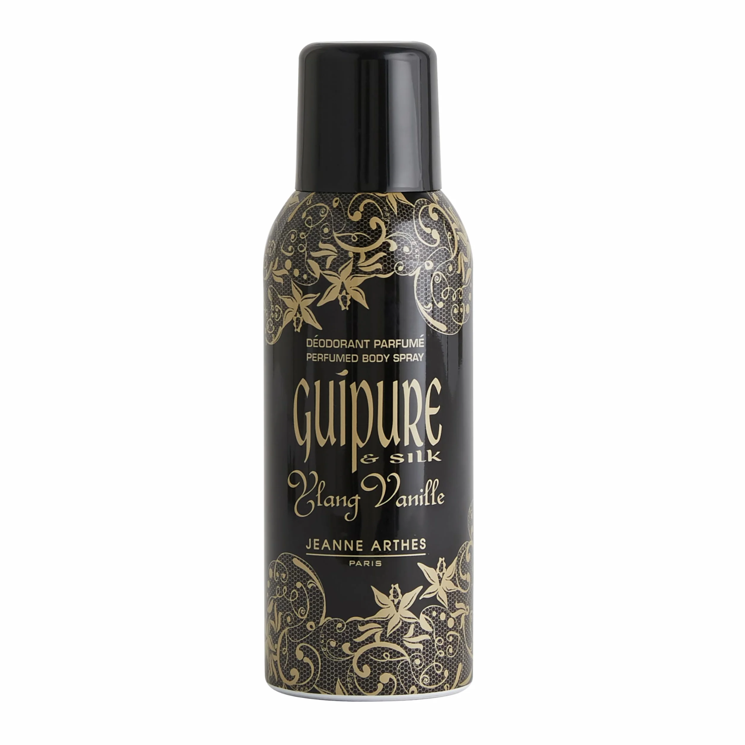JEANNE ARTHES - Cofanetto regalo EDP + spray per il corpo donna - Guipure Ylang Vaniglia - Eau de Parfum 100 ml + Déospray 150 ml - Profumo Musc Vaniglia - Made in France à Grasse