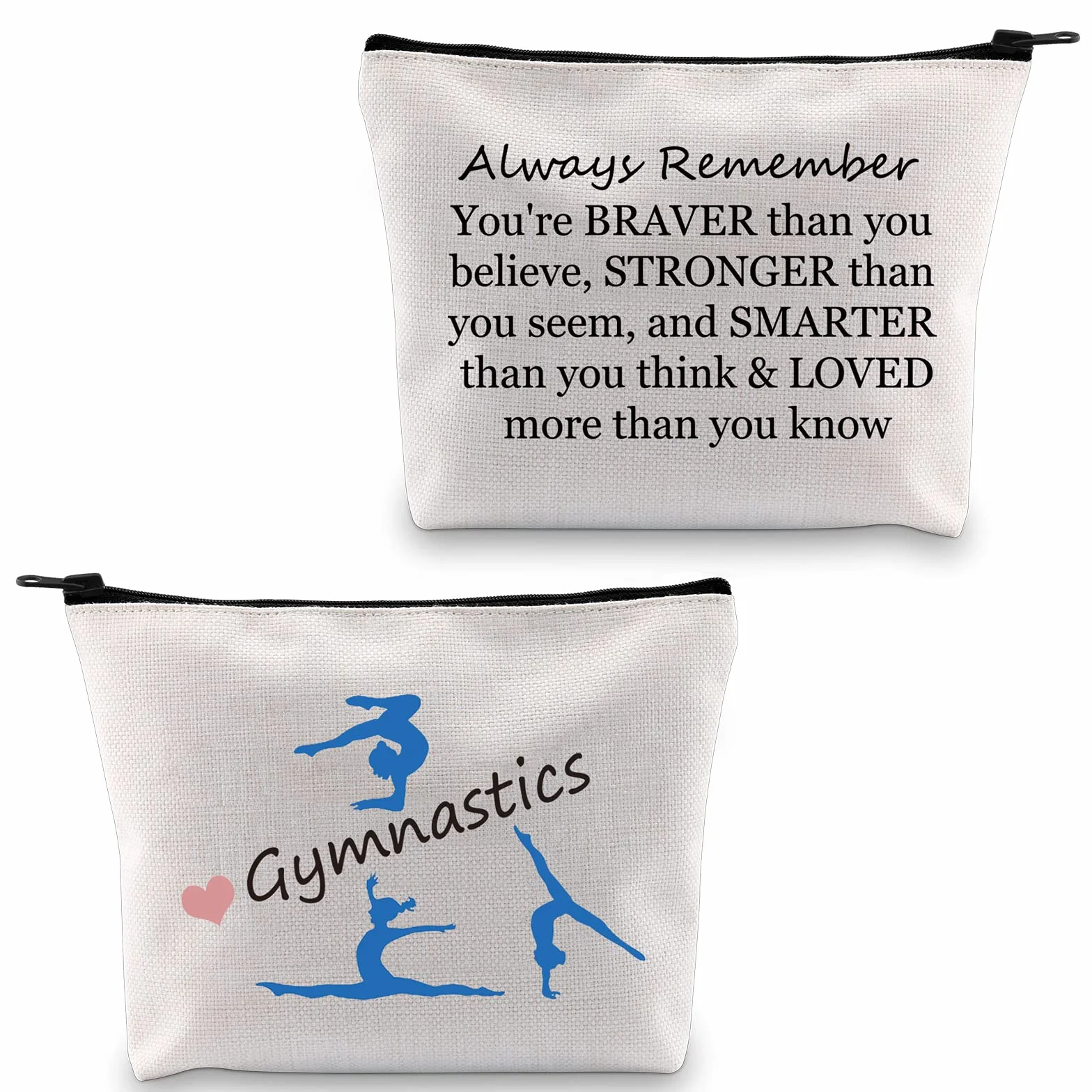 Ginnastica Regali Trucco Sacchetto Cosmetico per Ragazze Borsa da Viaggio Borsa da Toilette