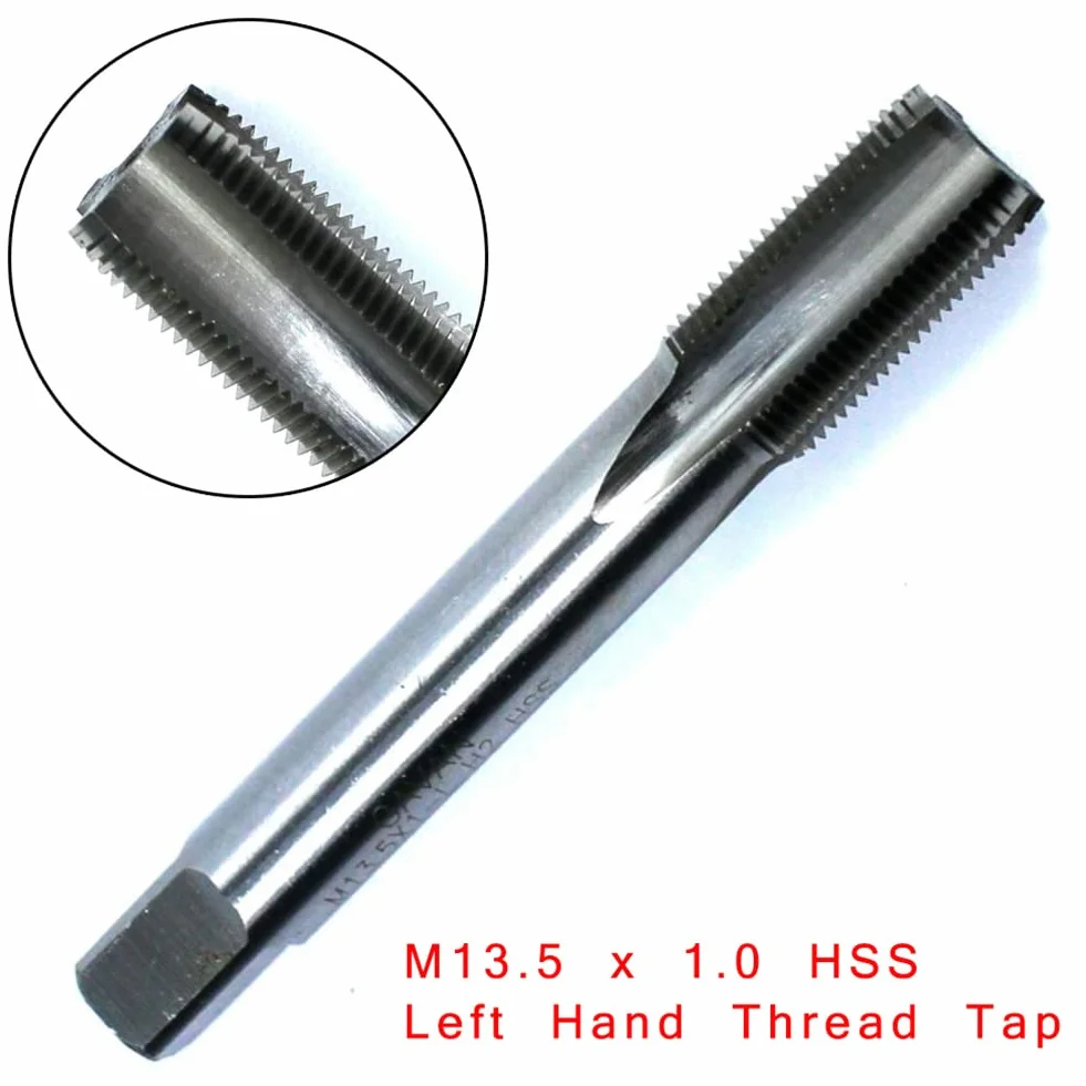 HSS Maschio Filettatura Sinistra M13.5 x 1.0mm 4 Flauto Plug Tap