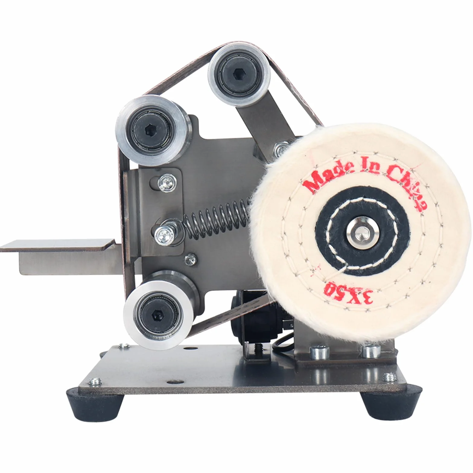 Mini levigatrice a nastro elettrica 30 x 330 mm 775 fai da te con disco abrasivo e lucidatura