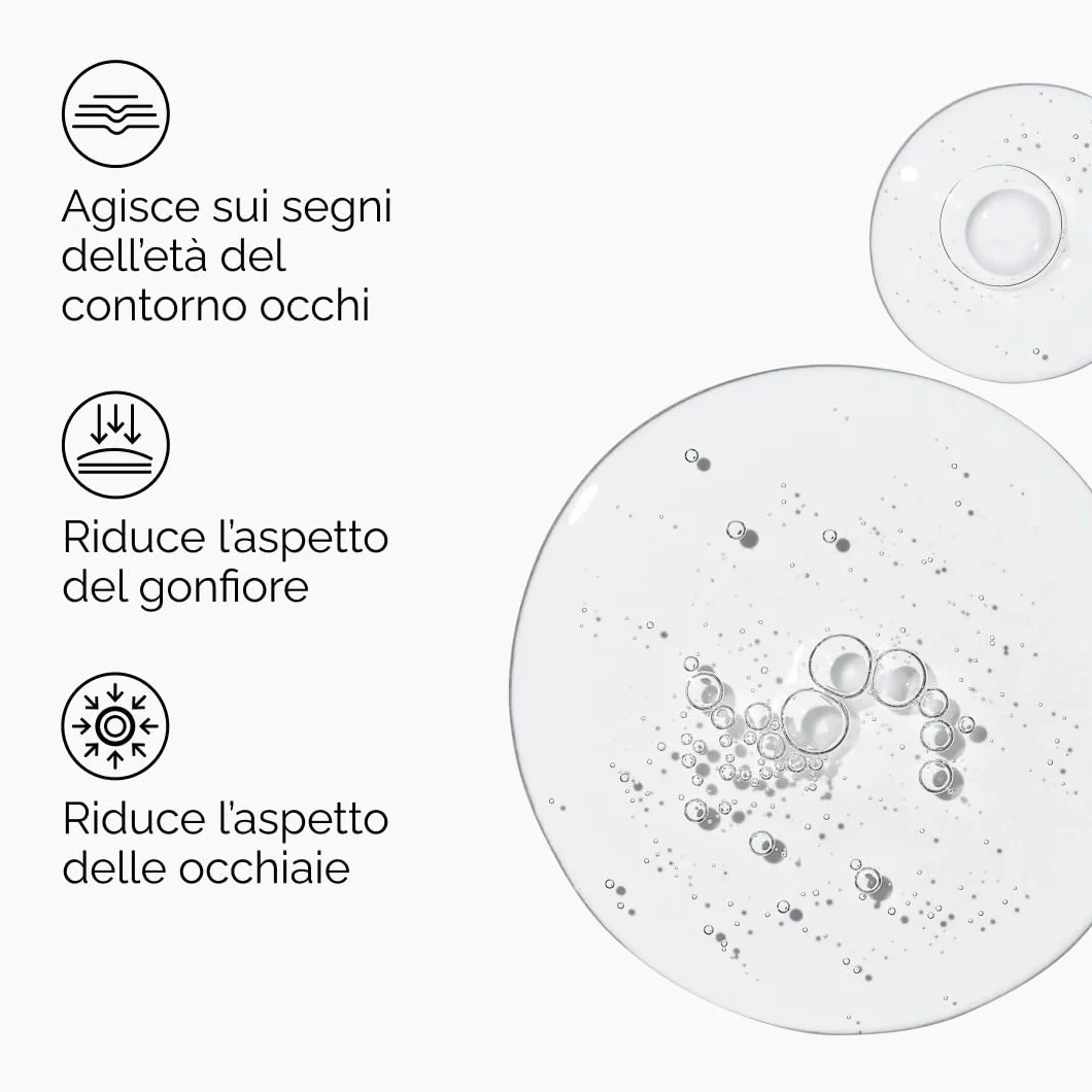 The Ordinary Multi-Peptide Eye Serum, Siero occhi Multi-Peptide, Formula anti-età per, le rughe perioculari, occhiaie e contorno occhi, 15ml