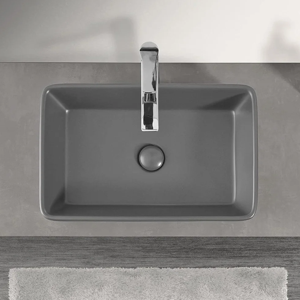 Inbagno Master Mensola sospesa per lavabo 140 cm Grigio Cemento Rivestimento Idrorepellente