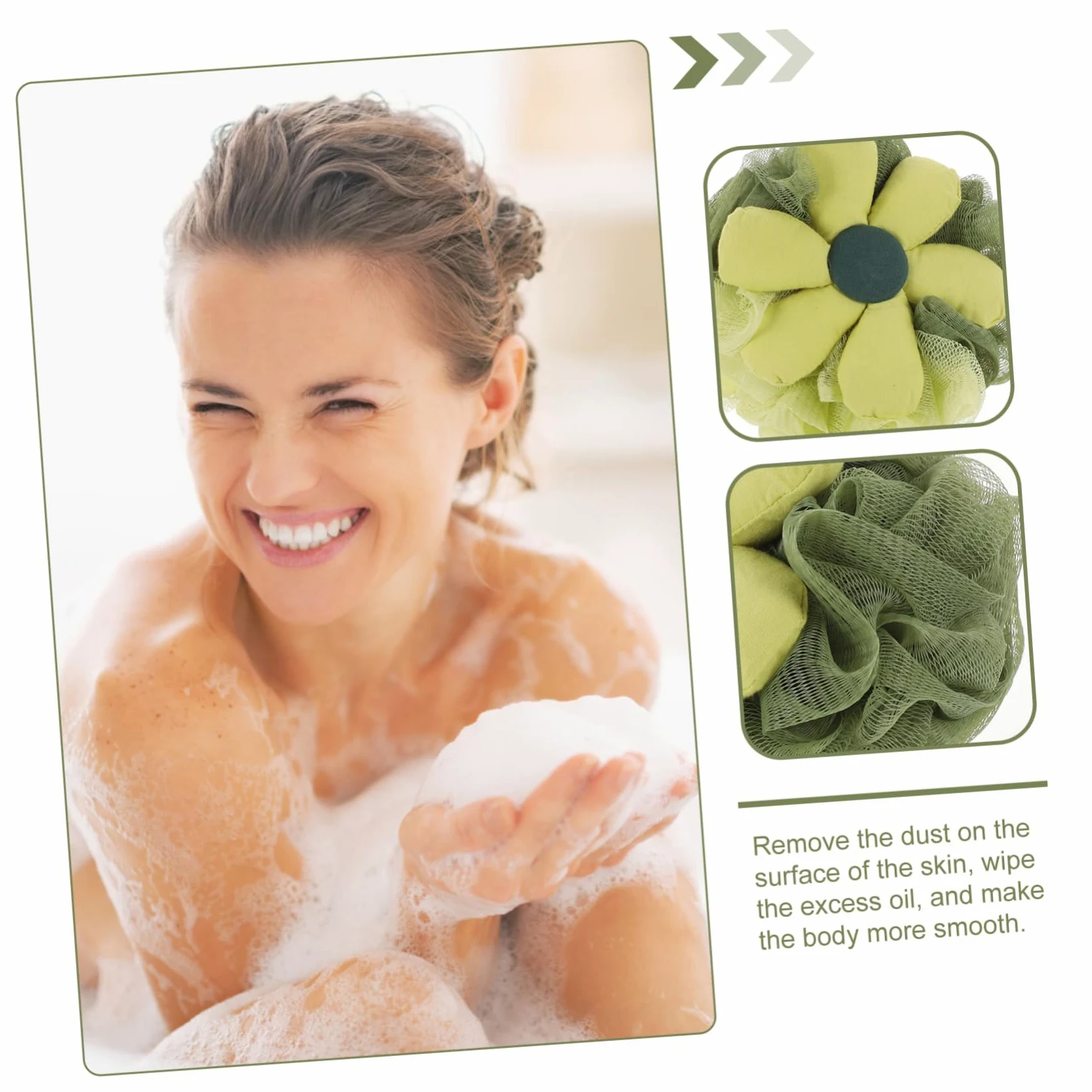 minkissy 9pezzi Spugna Da Bagno Esfoliante Loofah Per Doccia Di Fiori Colorati Materiale Pe Morbido e Resistente Per Adulti e Facile Da Usare e Manutenere