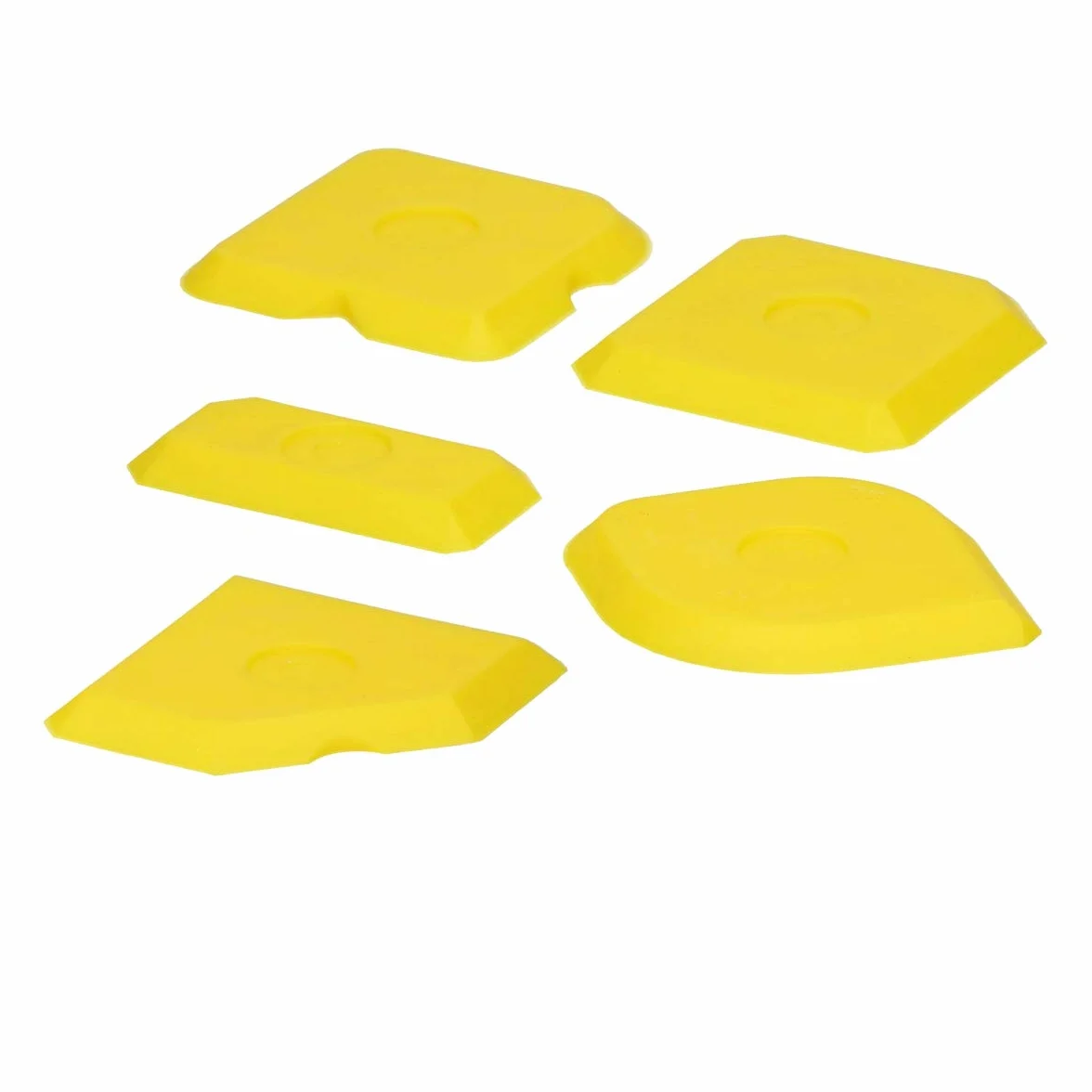 ECD Germany Set 5 Pezzi Raschietto Silicone Estrattore Fughe Spatola Sigillante Utensile Smontaggio