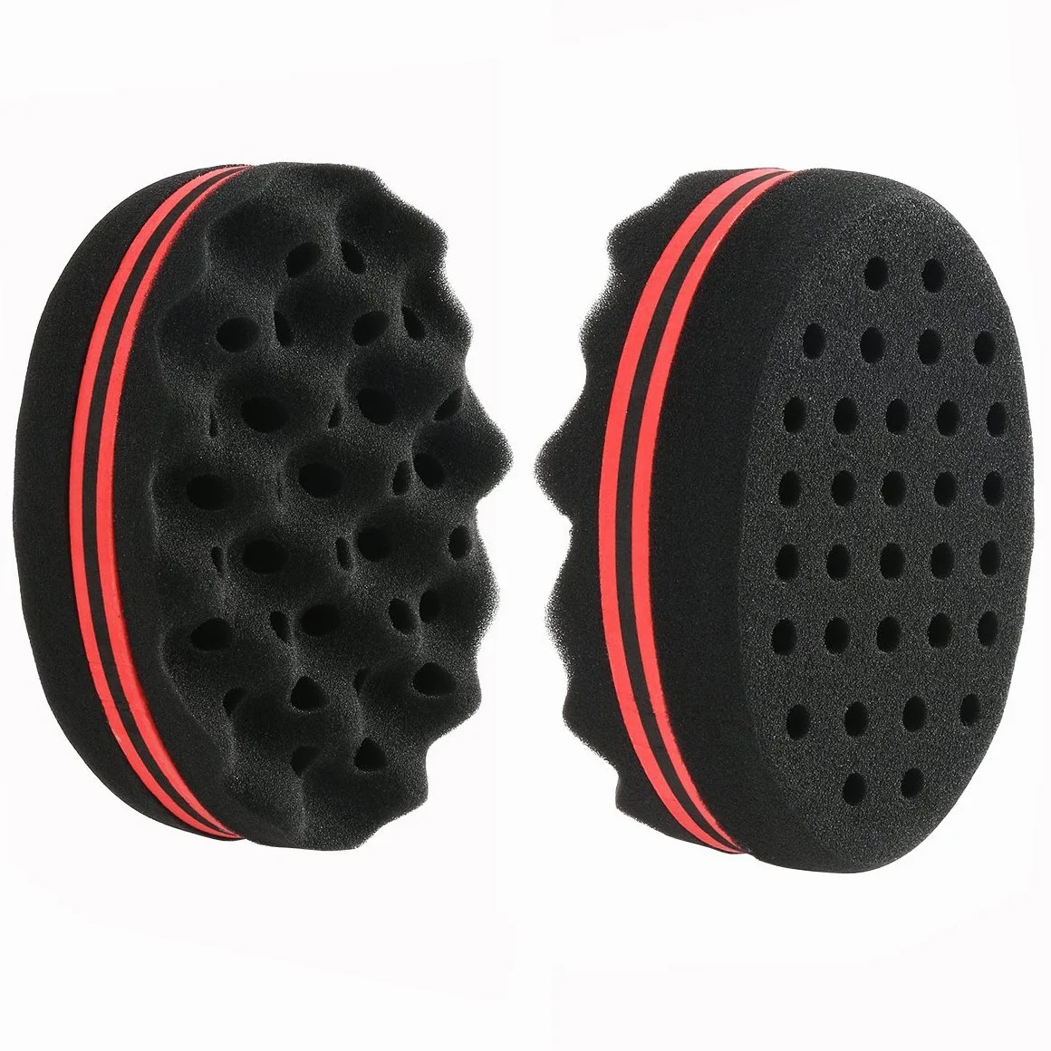 2 pezzi Spugne per Spazzola per Capelli,Spugna Afro Hair Twist Spugna di Afro dei Riccioli