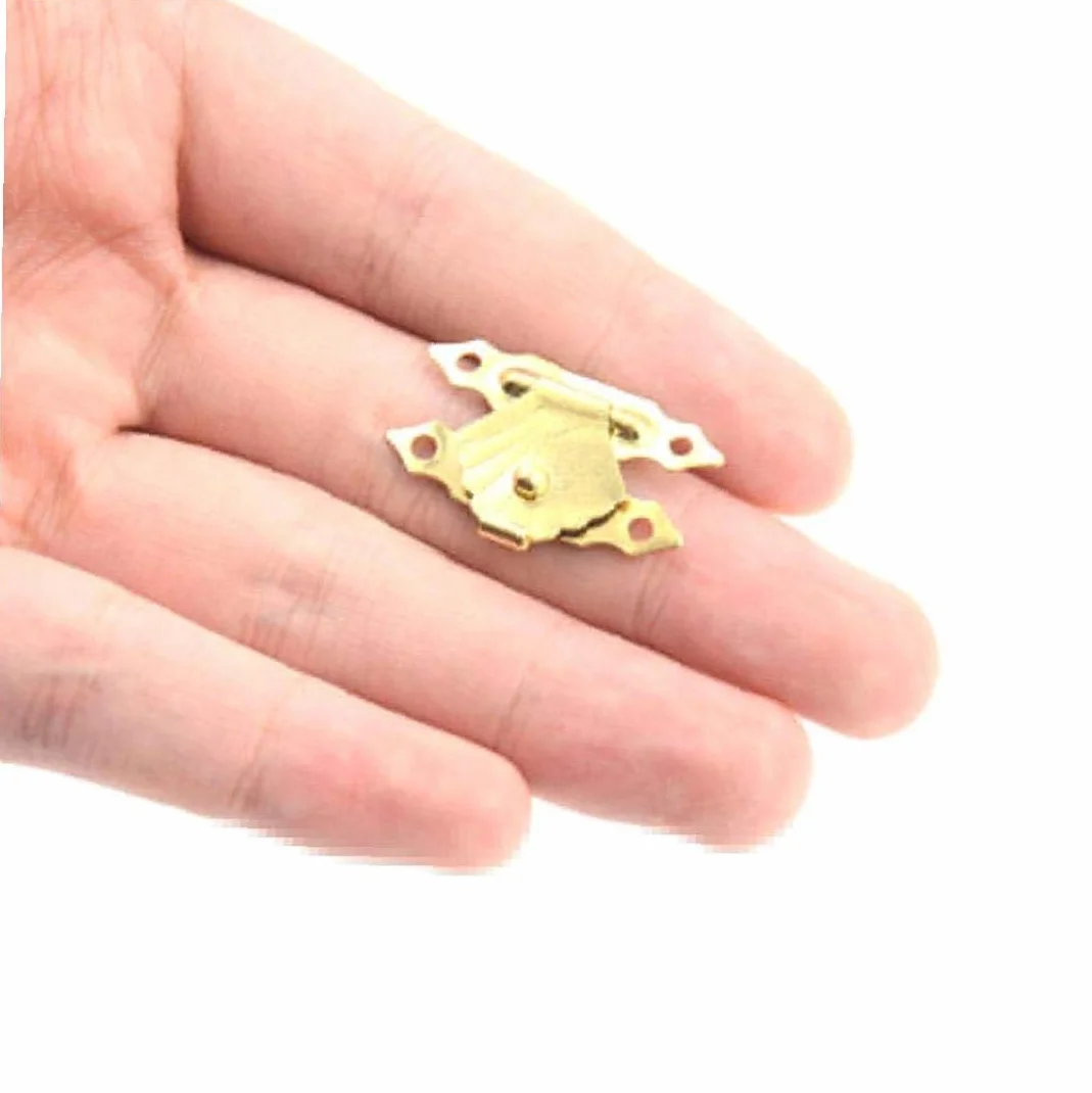 Cassa di Legno Hasp Chiusura a Scatto 10pcs per Mobili Casa