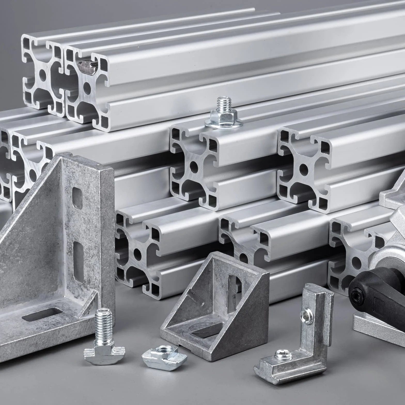 Bulloni a T-Slot M8 x 40mm per Profilo Alluminio Serie 4040, Acciaio Inossidabile 304, QUARKZMAN