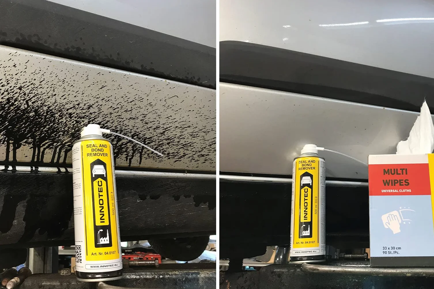 Innotec Seal and Bond Remover 500 ml rimozione adesivi sigillanti spray