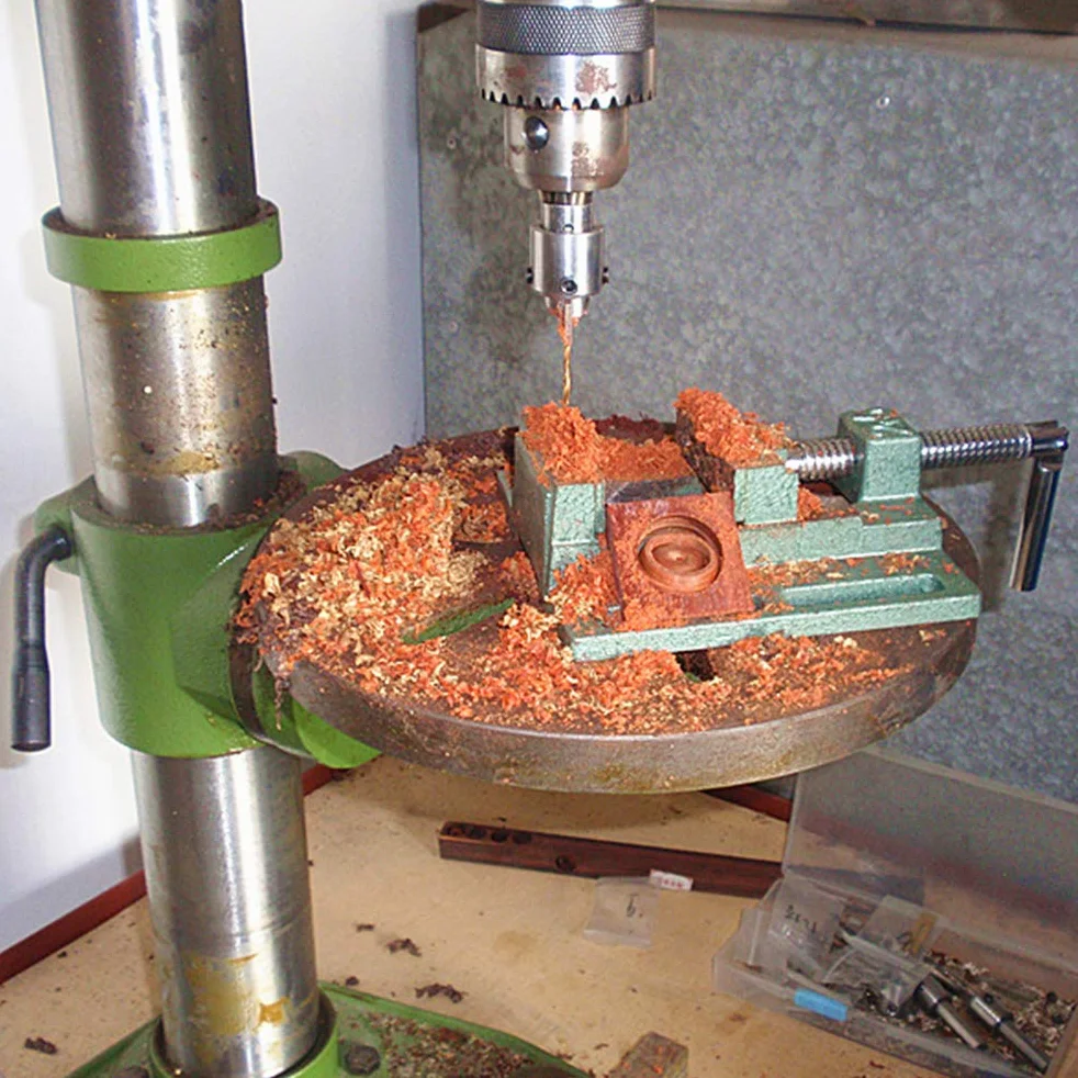 Creatore di Anelli Spessi in Legno Punta da Trapano Multifunzionale Acciaio Rapido