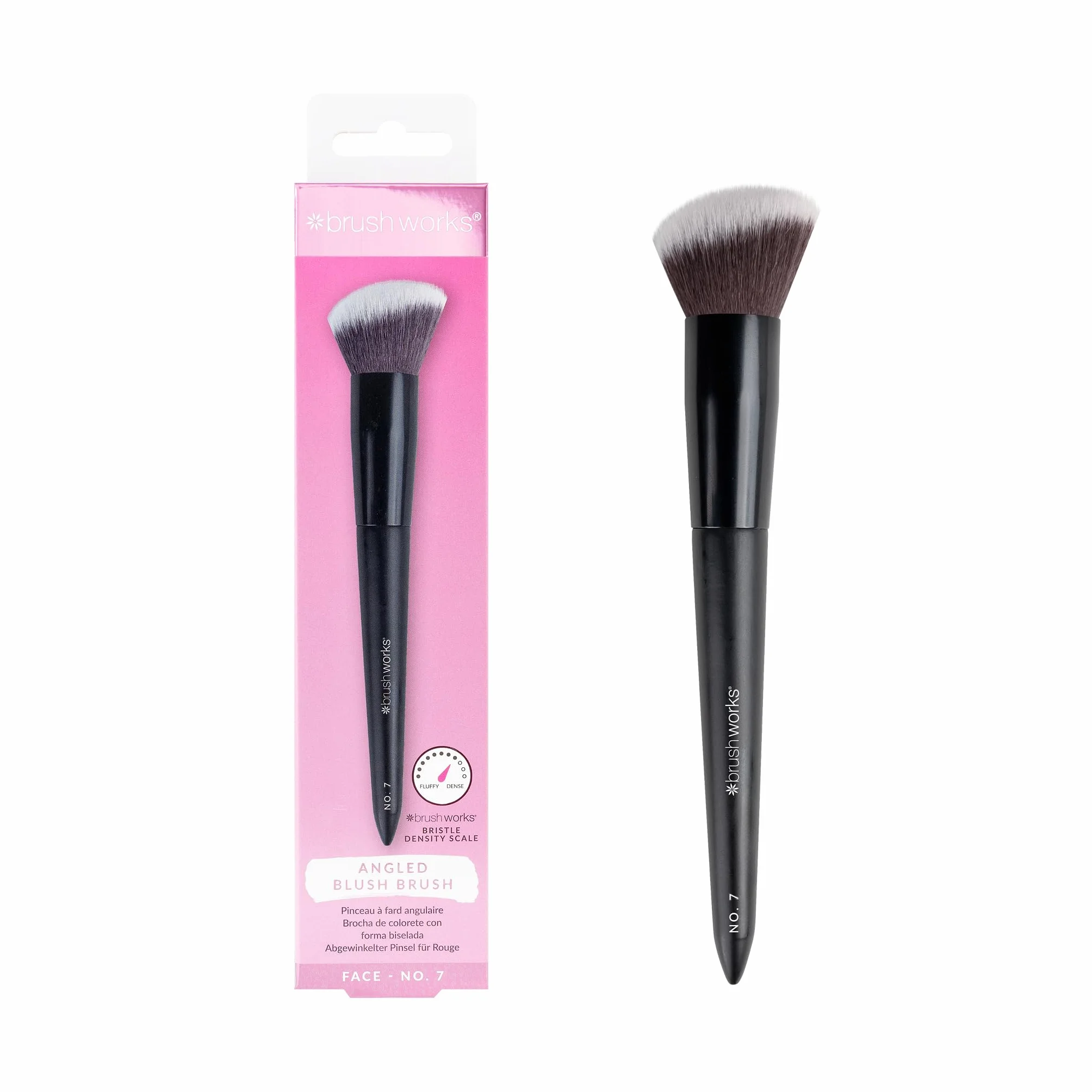 Brushworks No. 7 Angled Blush Brush