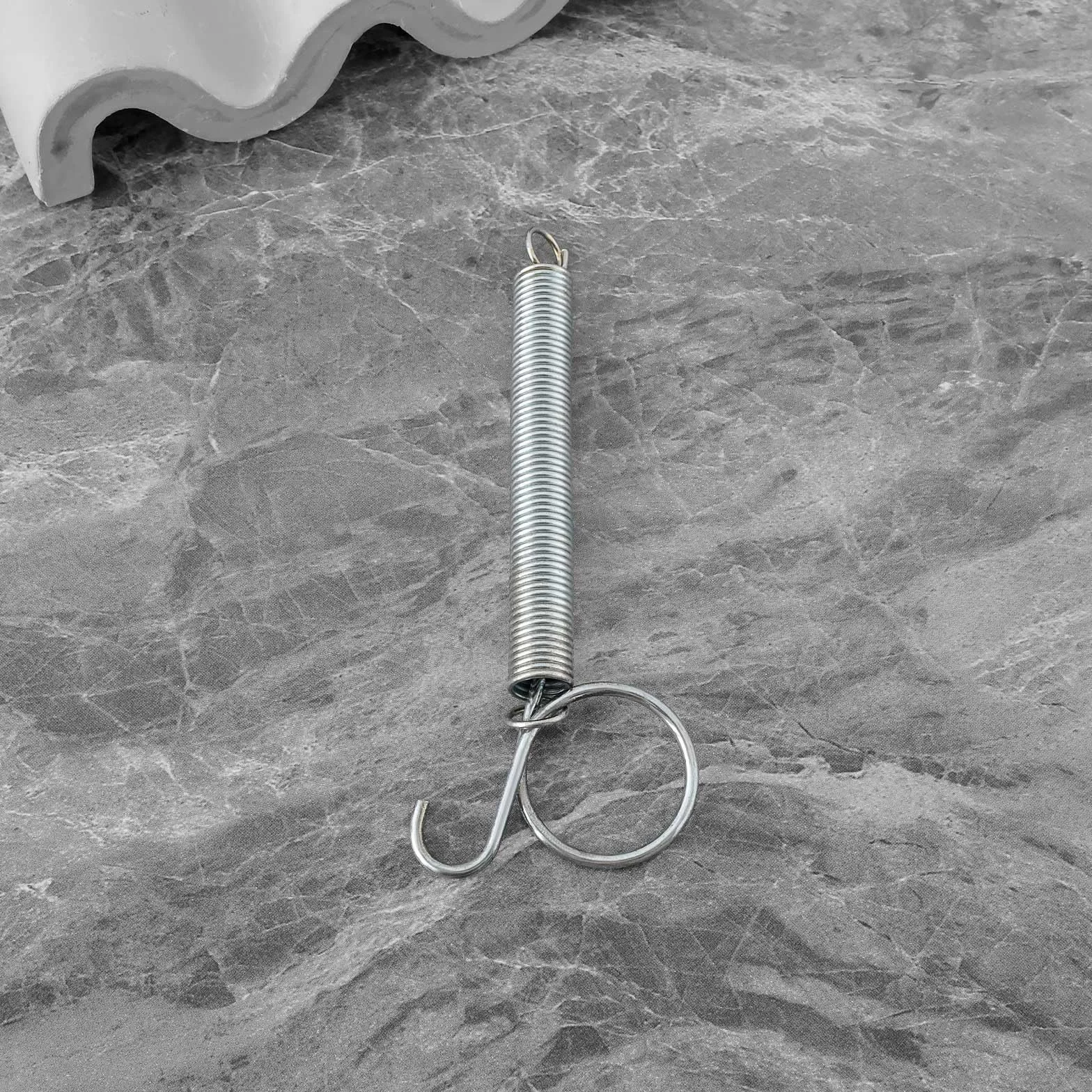 Gancio A Molla Per Porta Gabbia 115mm 4 Pezzi Metallo Per Gabbie Animali Domestici