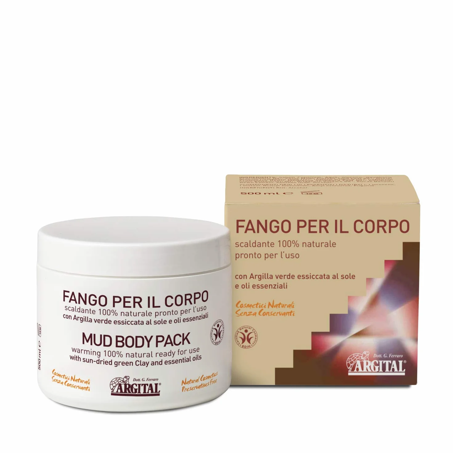 Argital - Fango Per Il Corpo, 500 Ml