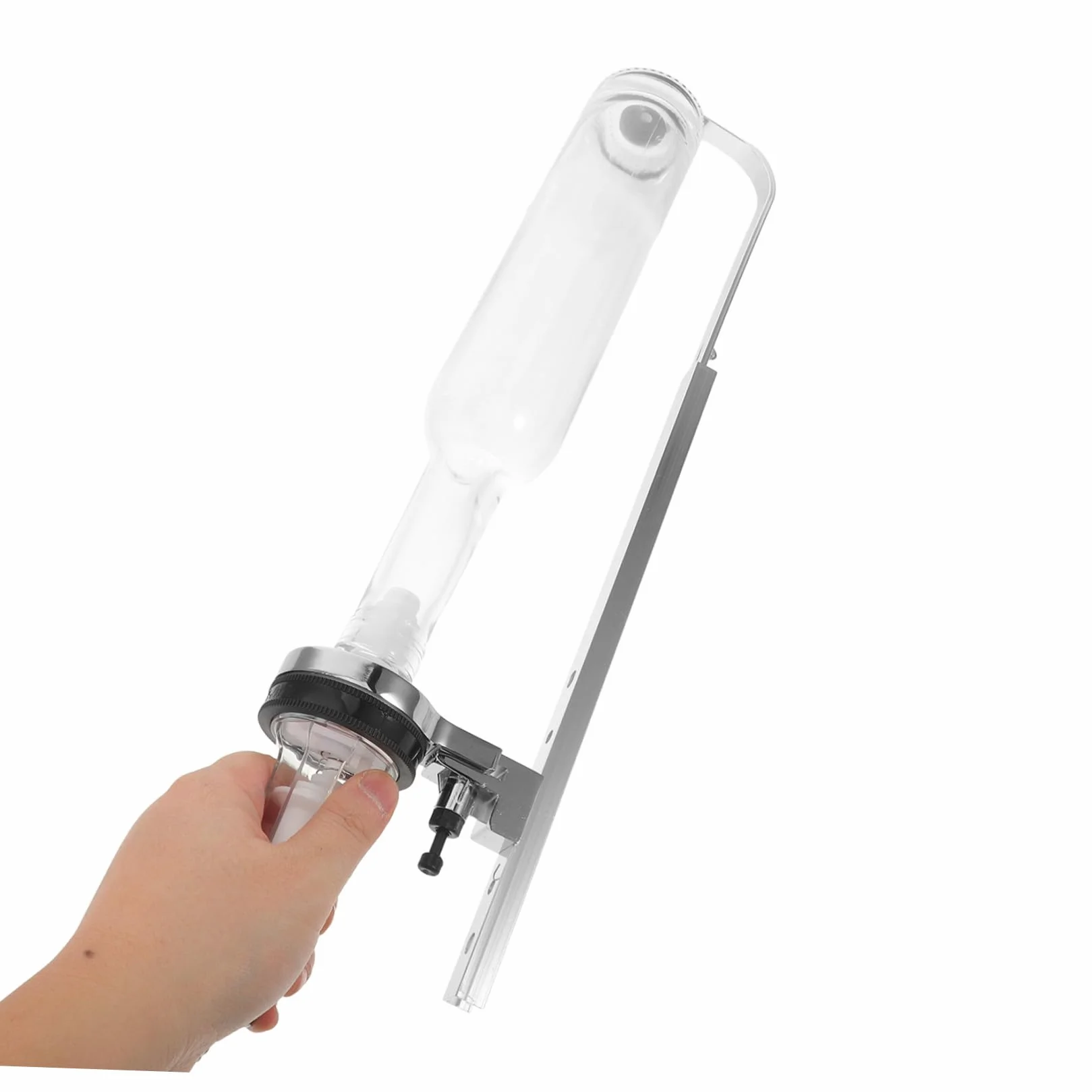 Happyyami Kit Strumenti per Ricarica Profumo Pompa in Vetro 400 Ml, Accessori per Distribuzione Profumo in Spazi Commerciali e Viaggi, Soluzione per Controllo Dosaggio Liquido