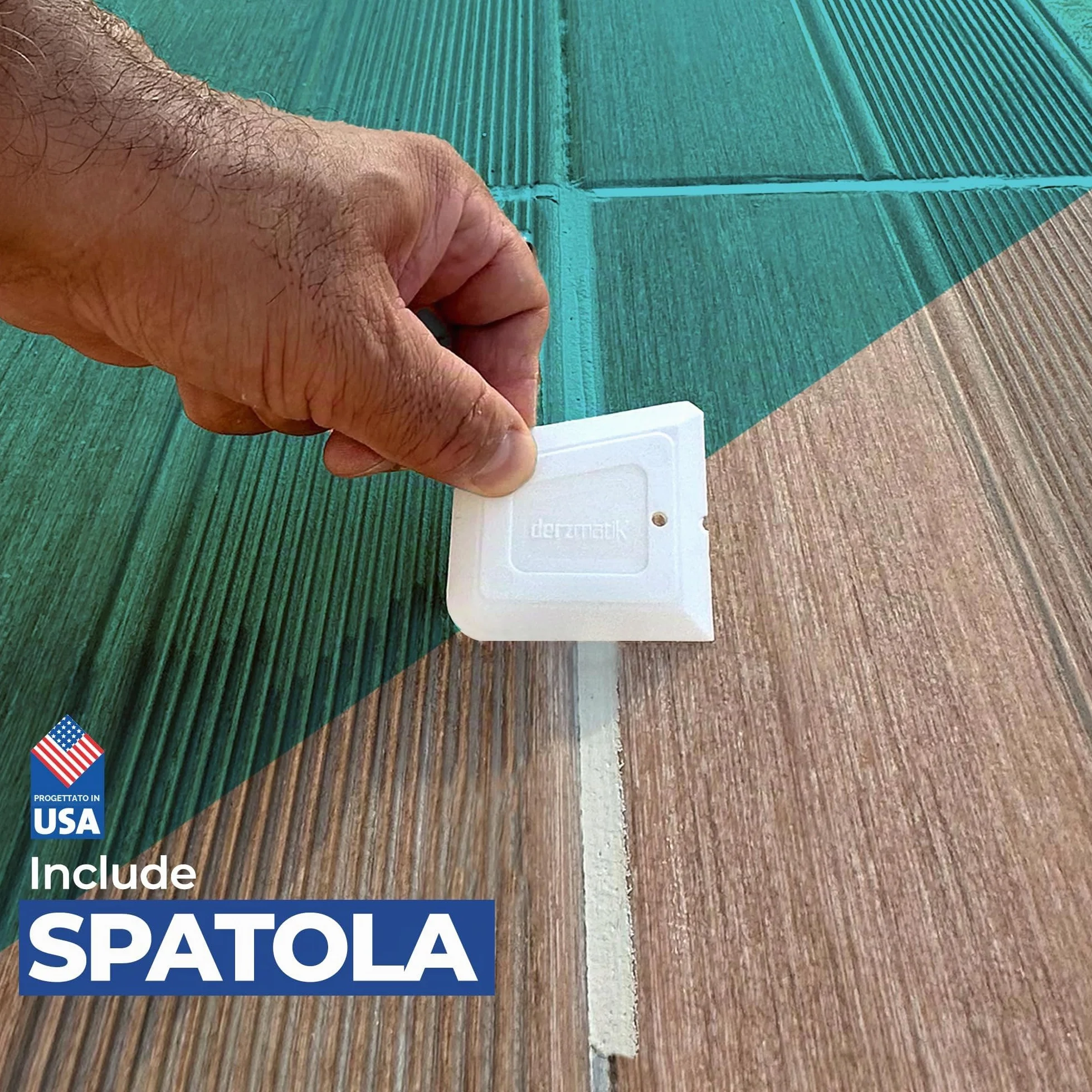 PentaUSA Riparazione Fughe Piastrelle - Tubetto Riempitivo Malta Piastrelle Kit Riparazione Ad Asciugatura Rapida con Raschietto Stucco Inodore Esterni
