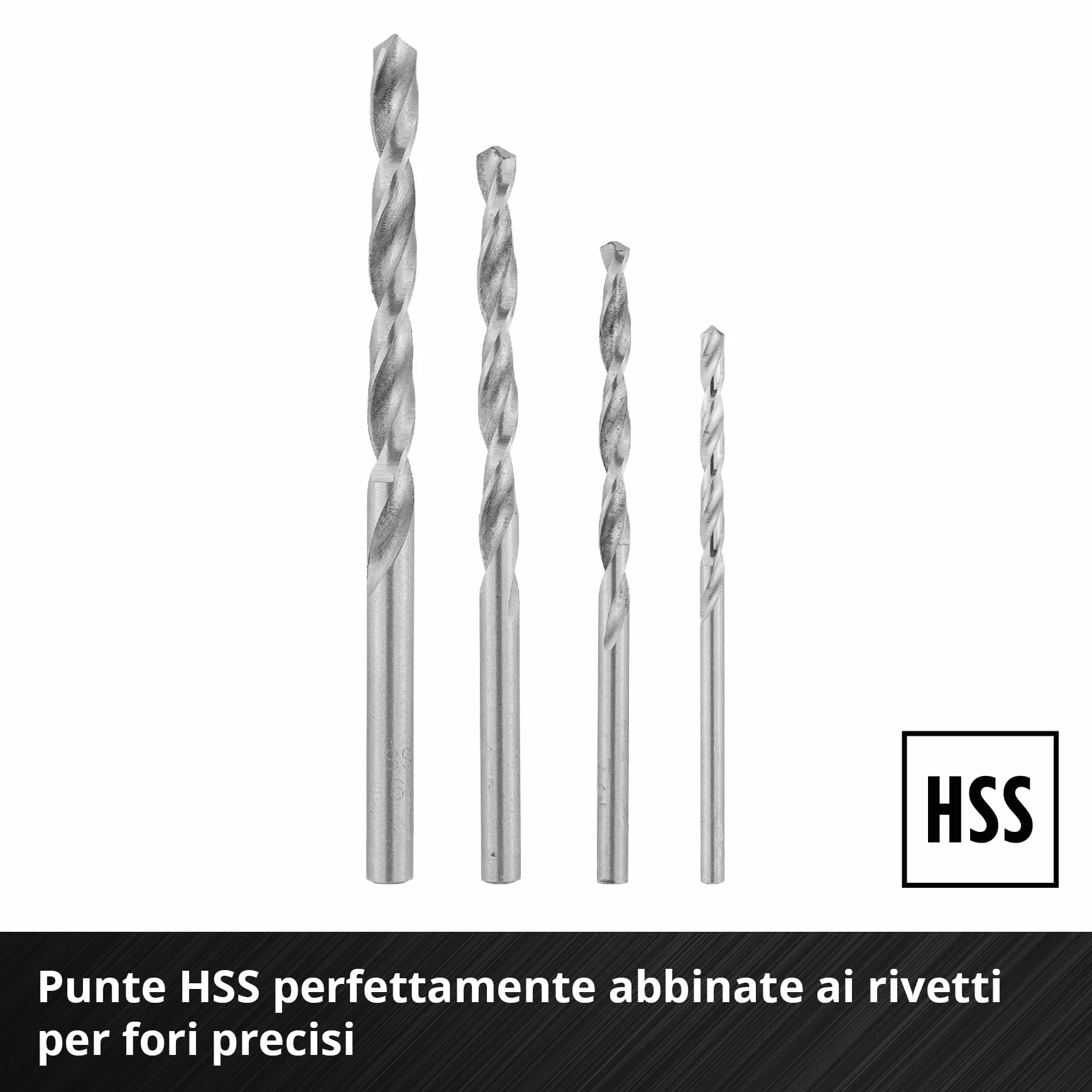 Einhell Pinza Rivettatrice Set 100 Rivetti 4 Ugelli Valigetta