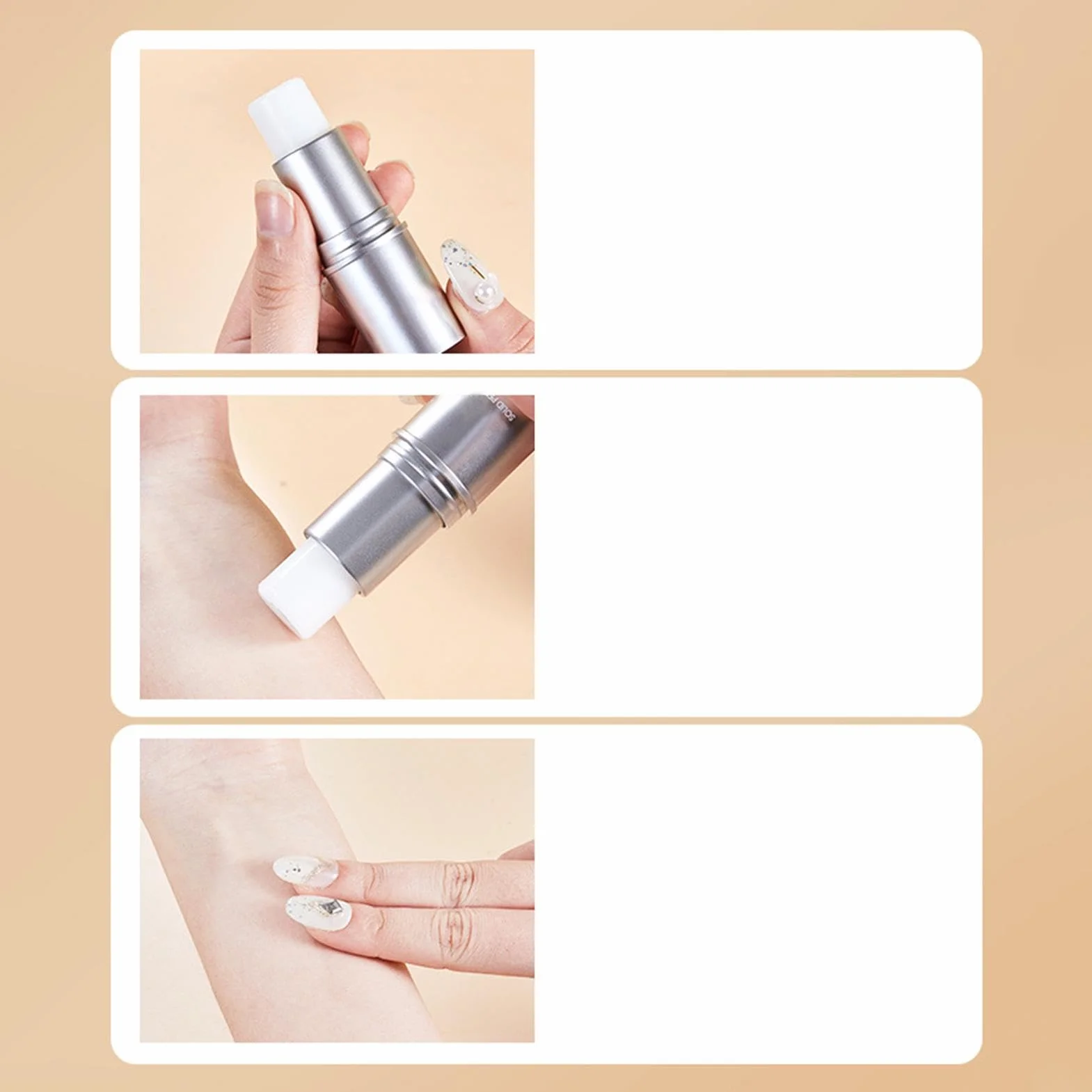 Pocket Balm Perfume, balsamo tascabile in tubetto di rossetto, forniture quotidiane per viaggi d'affari, viaggi, casa, lavoro, appuntamenti, riunioni Samuliy