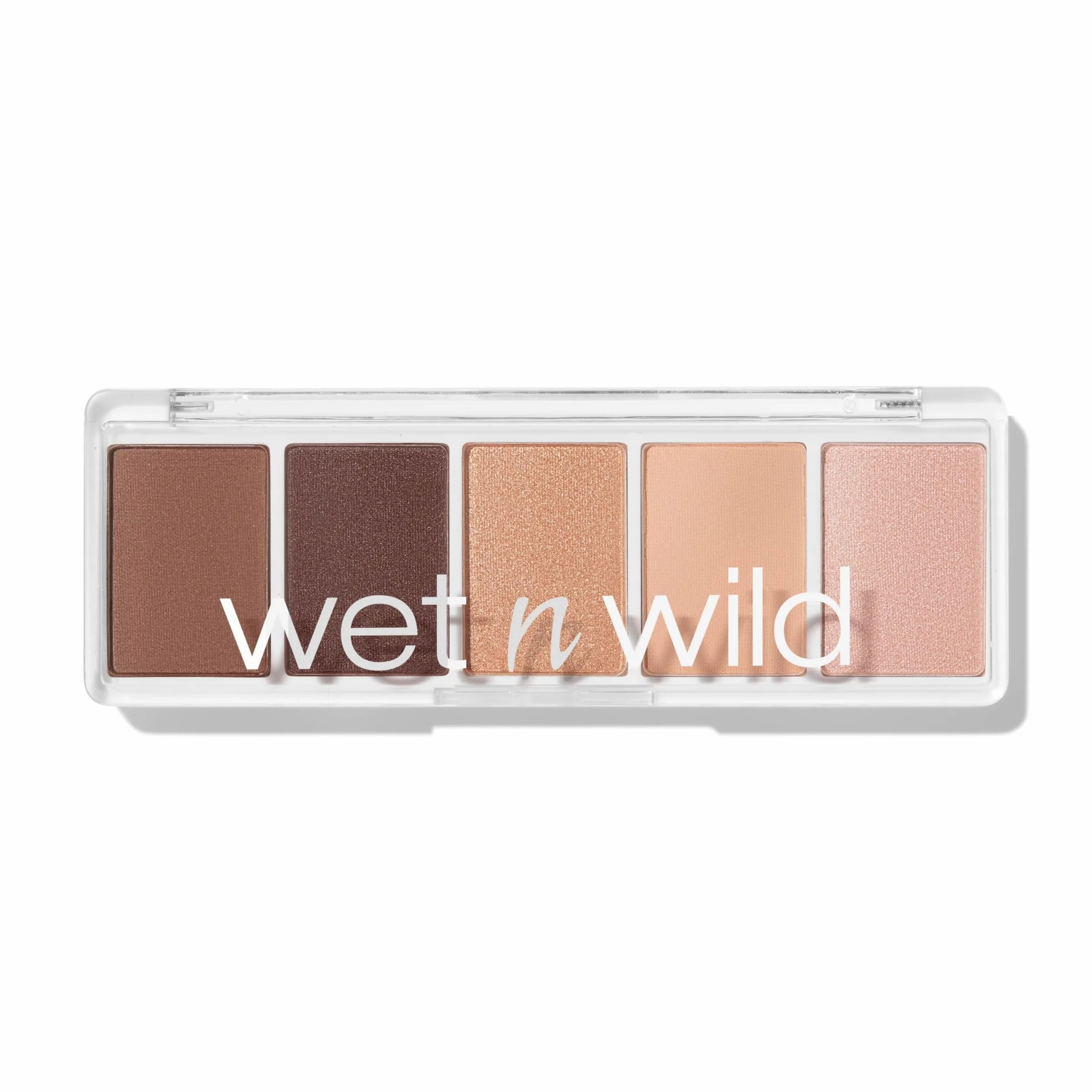 Wet n Wild, Color Icon 5-Pan Palette, Palette di Ombretti, 5 Colori Riccamente Pigmentati per il Trucco di Tutti i Giorni, Formula a Lunga Durata e Facile da Sfumare, Gold Whip