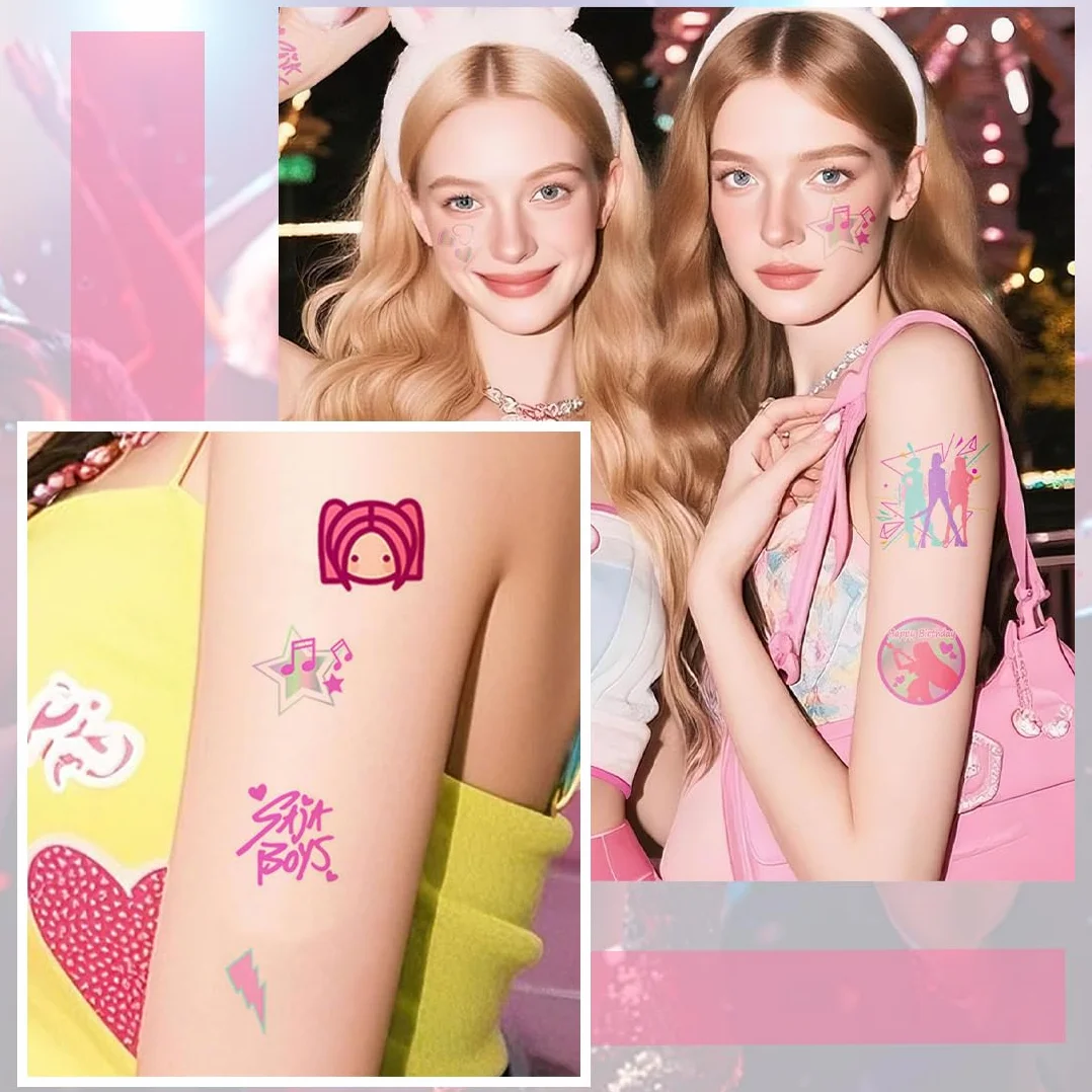 2 Tatuaggi Temporanei K Pop Compleanno K Pop Gadget Tatuaggi Temporanei Bambina K Pop Stickers Compleanno K Pop Giochi K Pop Tatuaggi Bambina K Pop