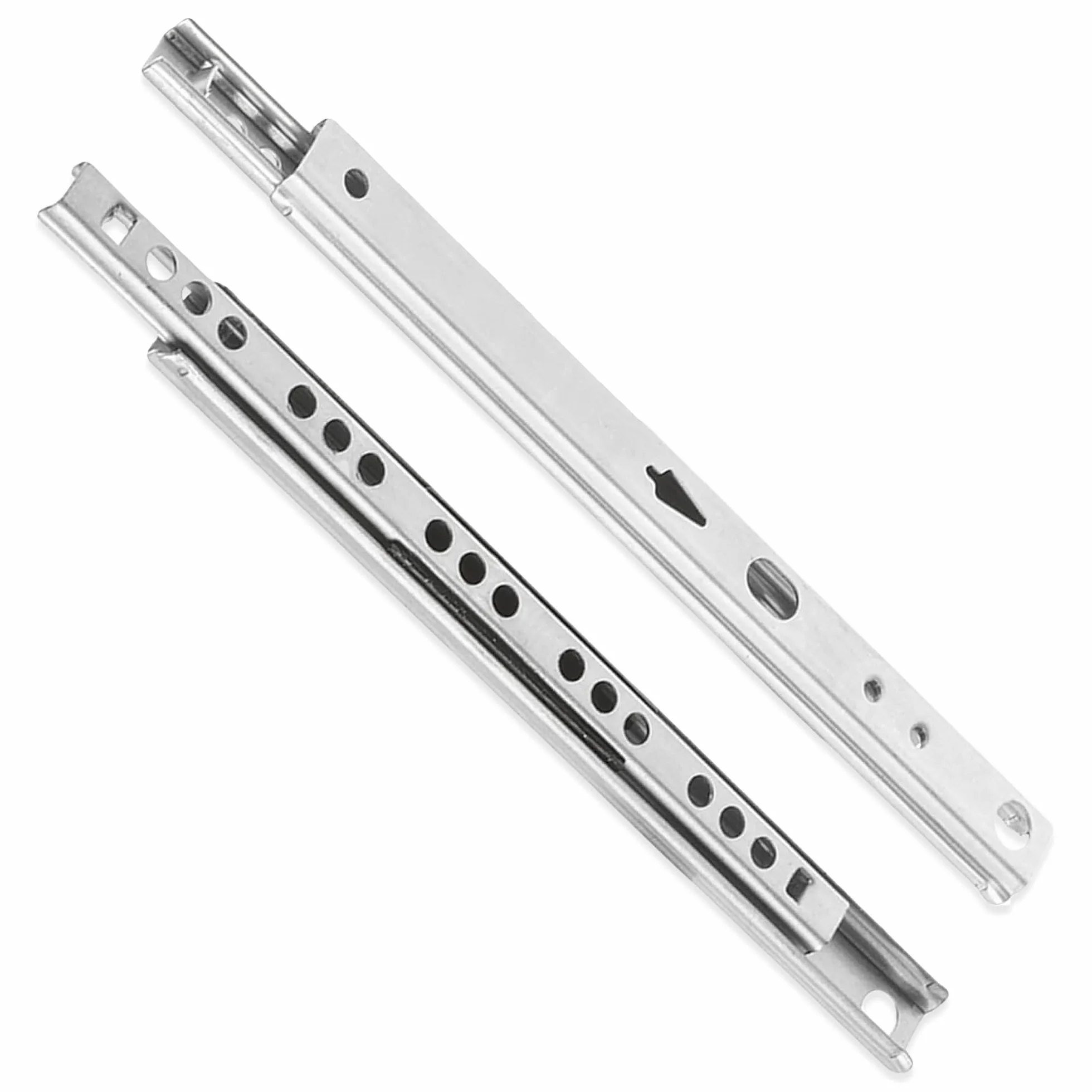 Guide per Cassetti 17mm x 278mm Estrazione Parziale Telescopica a Sfere 2 Pezzi