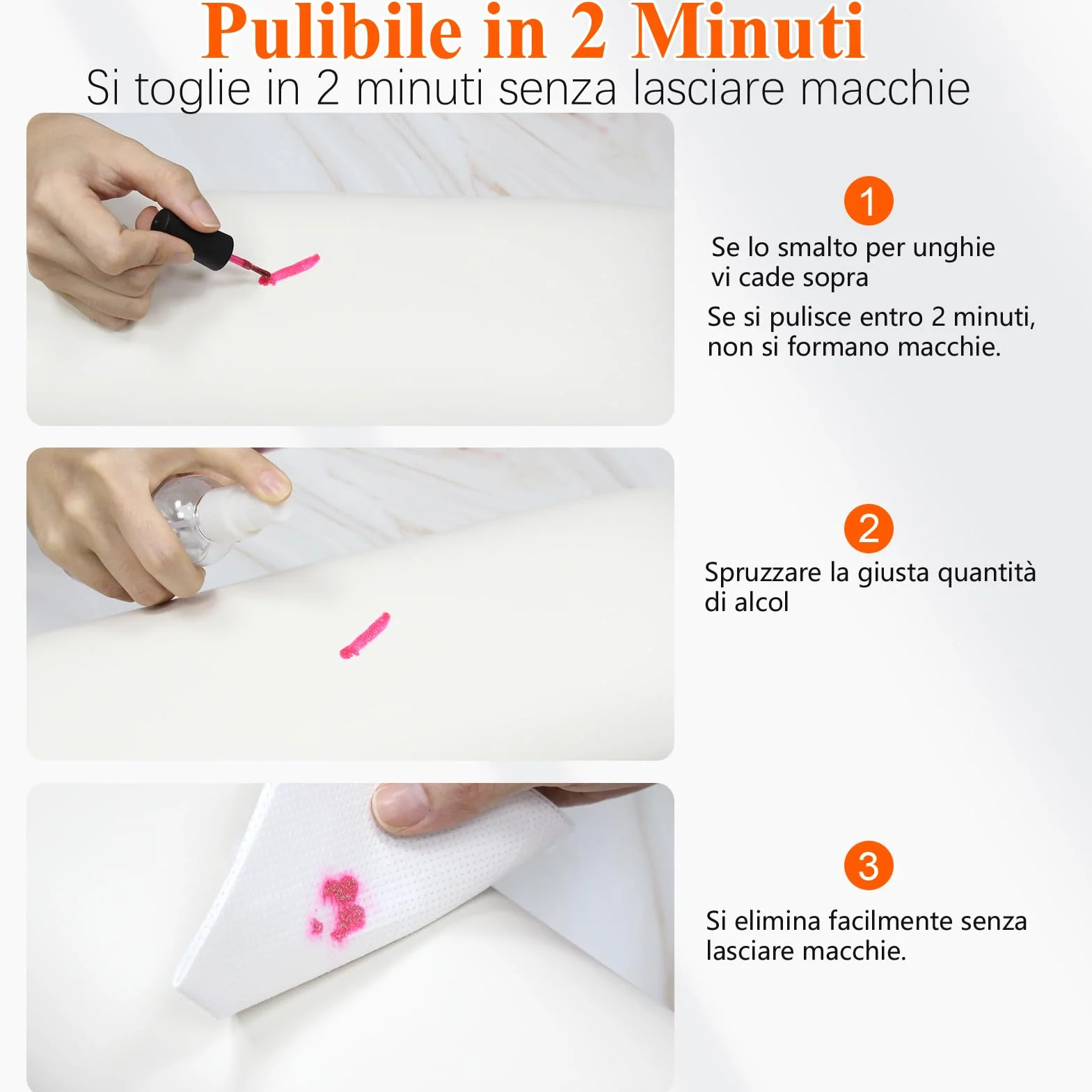Poggiamano per Unghie Manicure, Cuscino per Manicure Piedi Cuscino per Unghie Poggiabraccia per Unghie Nail Art, con Staffa in Lega di Alluminio (Bianco)