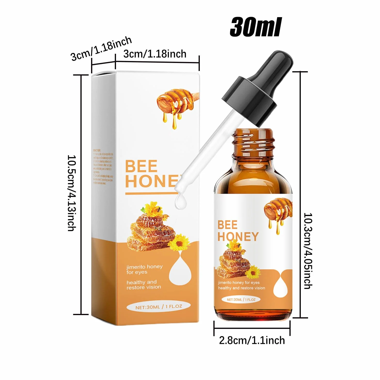 Idratanti per Occhi | 30ml Collirio Idratante ad Effetto Prolungato | Azione Rapida per Idratare e Alleviare Affaticamento e Secchezza Oculare | Formula Lenitiva per Comfort Ottimale