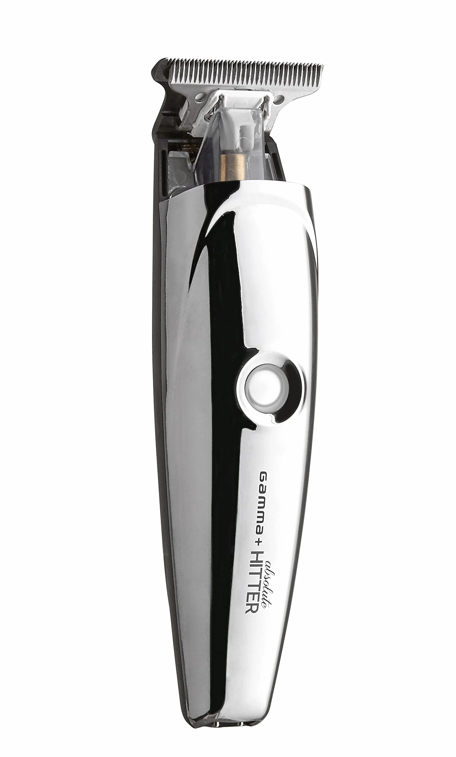 GAMMAPIU' Absolute Hitter Trimmer, Tagliacapelli Uomo Professionale con Cover Intercambiabili, Lama 40 mm, 3 Pettini e Kit di pulizia, Taglia Barba Elettrico Ricaricabile con Base, Cavo e USB