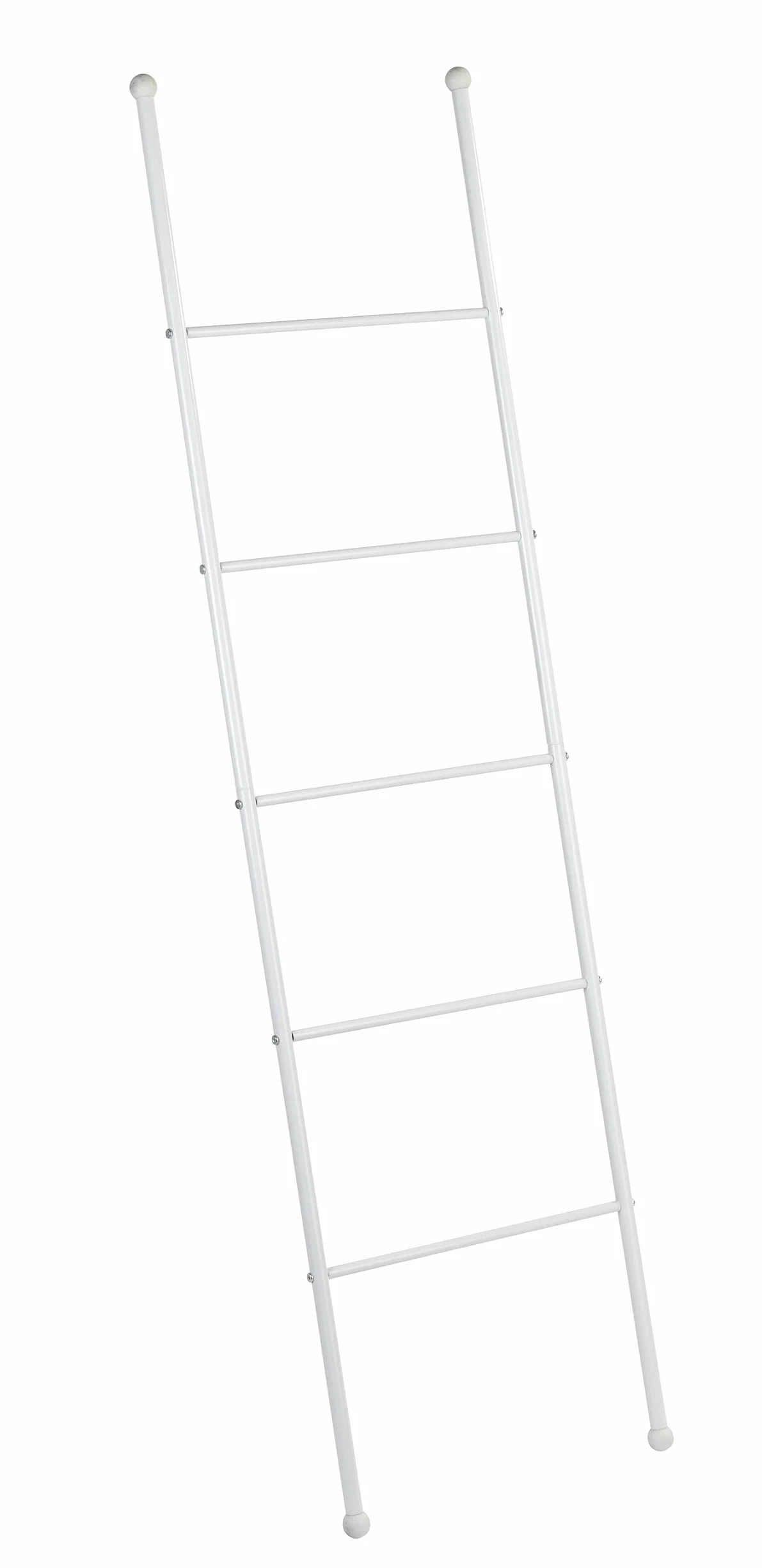 Wenko Scala portasciugamani Viva Bianco Acciaio inossidabile 43 x 156,5 x 3,5 cm