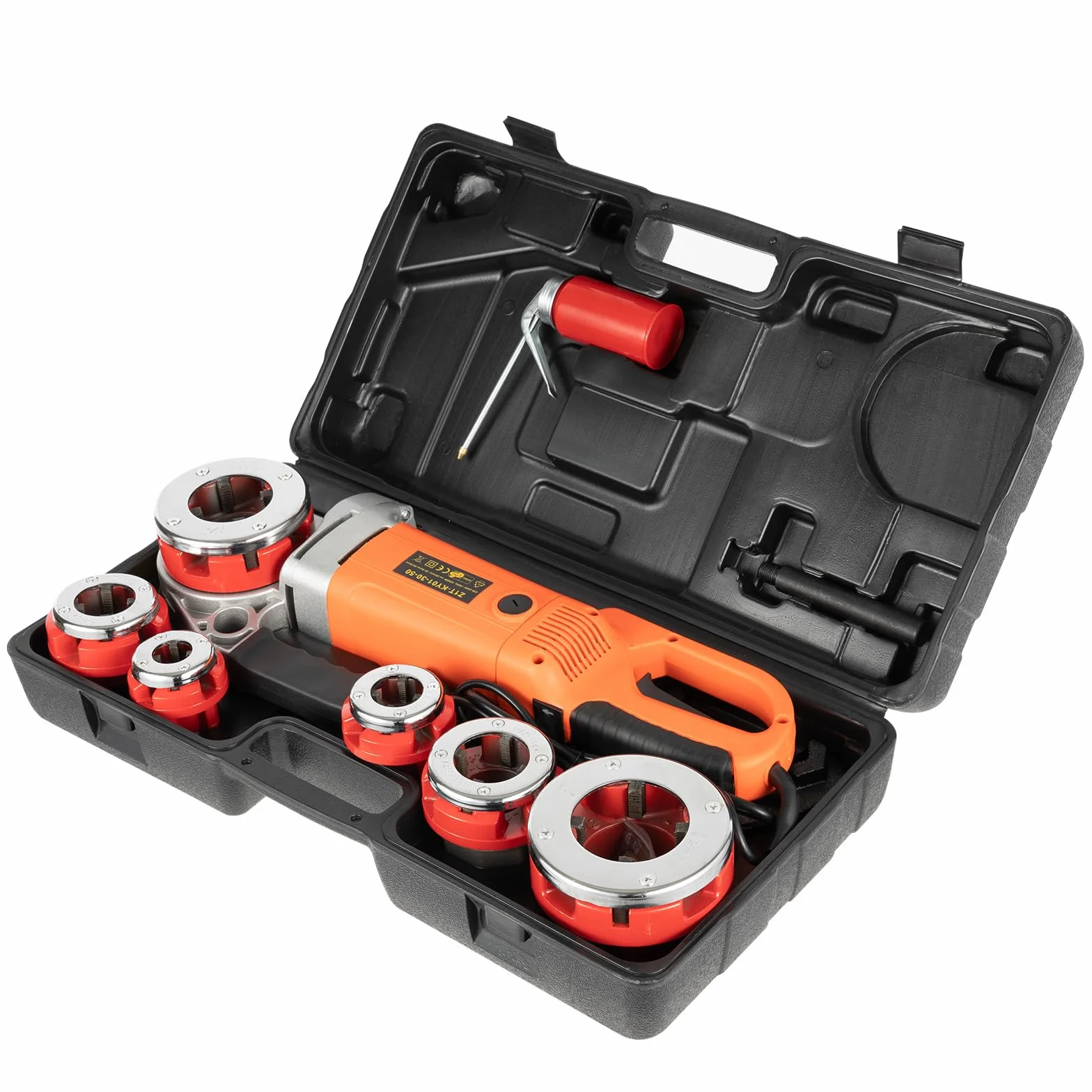Filettatrice elettrica per tubi 2300 W 1/2"-1-1/2" 6 matrici