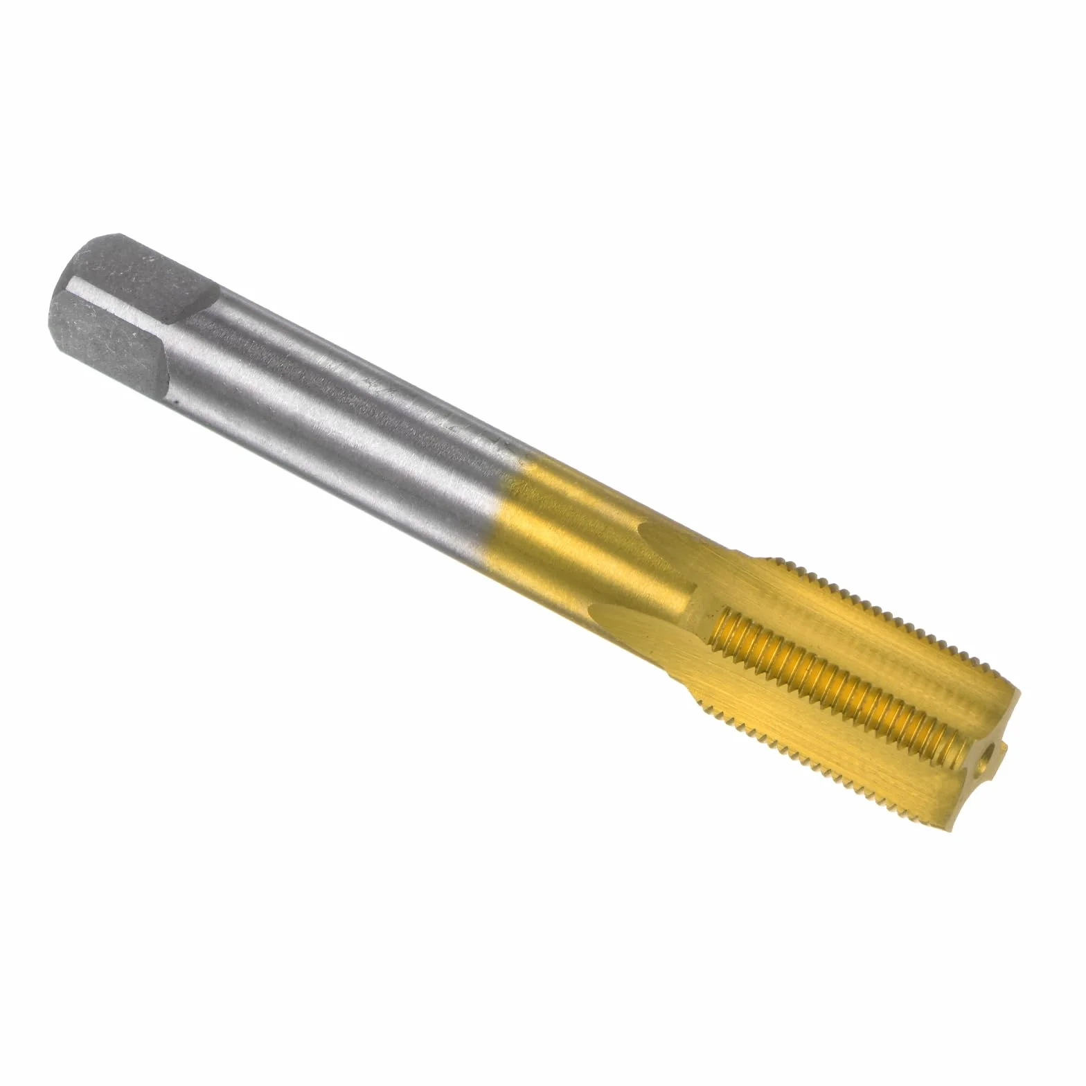 QUARKZMAN Maschio per Fresatura M14 x 1 H2 Rivestimento Titanio Acciaio ad Alta Velocità 4 Scanalature
